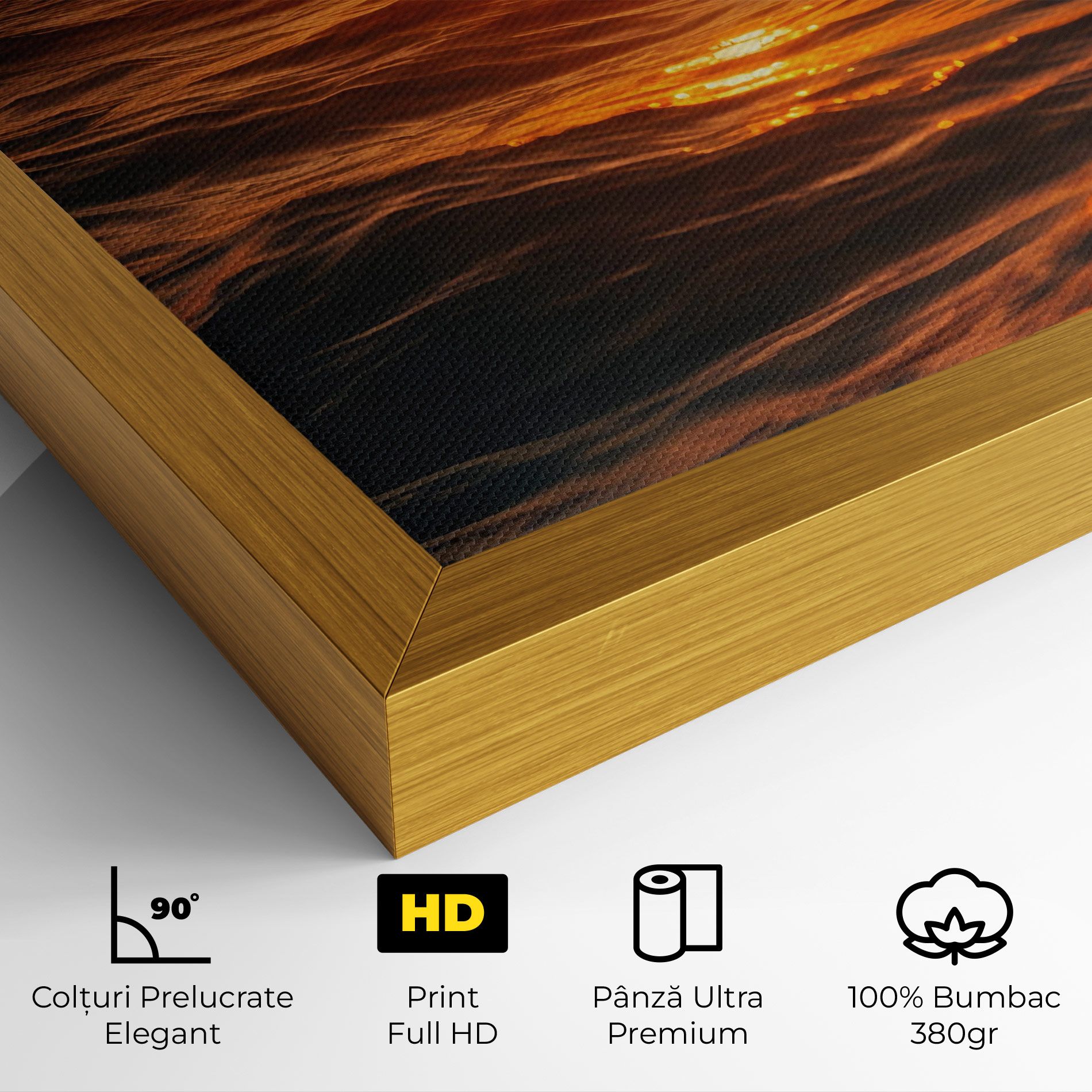 Waves During Sunset mockup 4