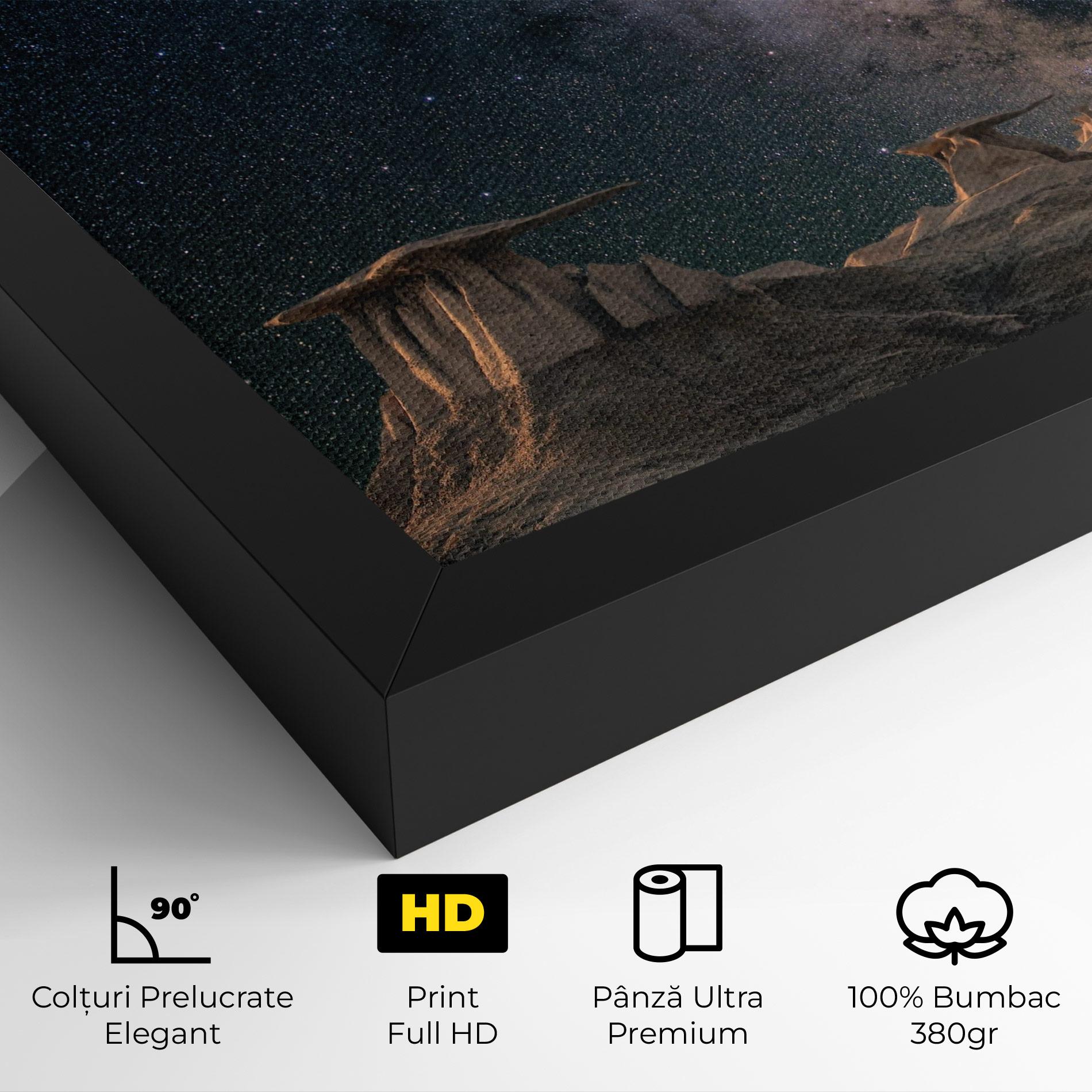 Tablou Canvas Abstract Colourful Sky mockup 4