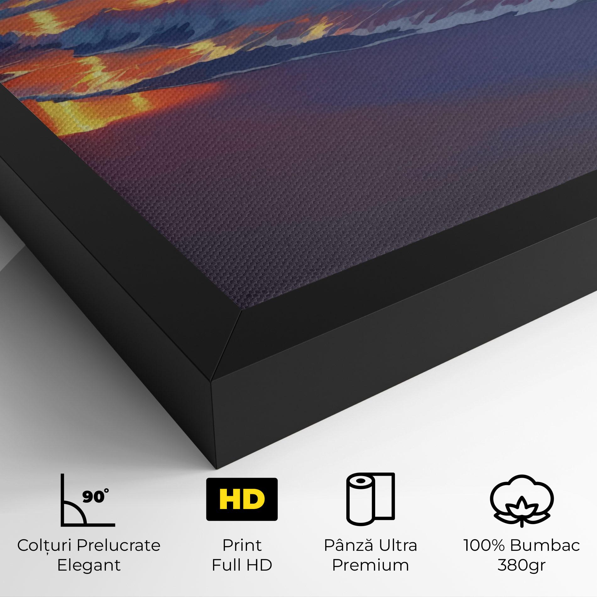 Tablou Canvas Dreamy Beach Sunset mockup 4