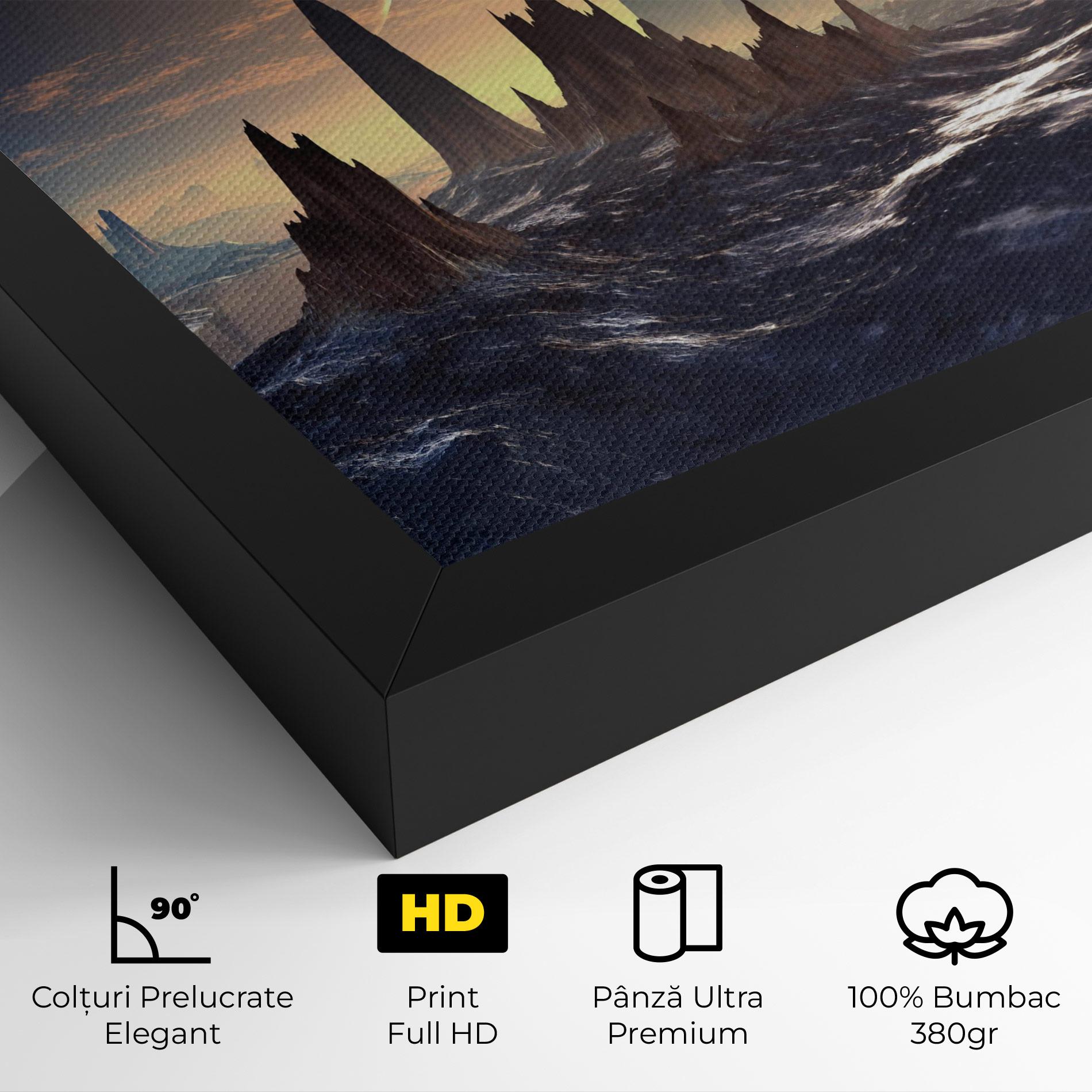 Tablou Canvas Fantasy Landscape mockup 4