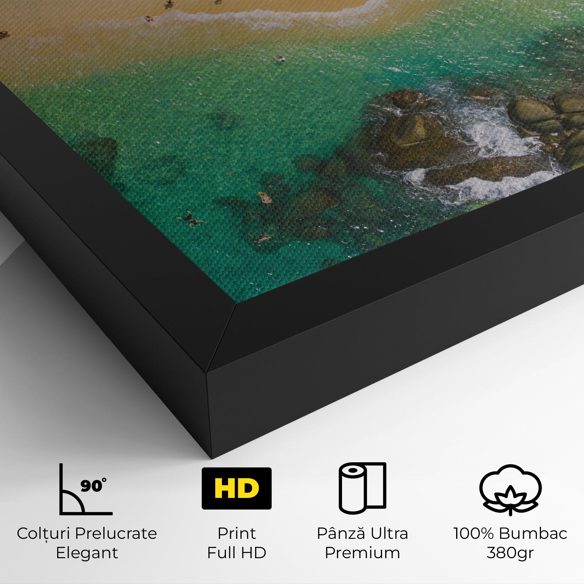 Tablou Canvas Jungle Beach mockup 4