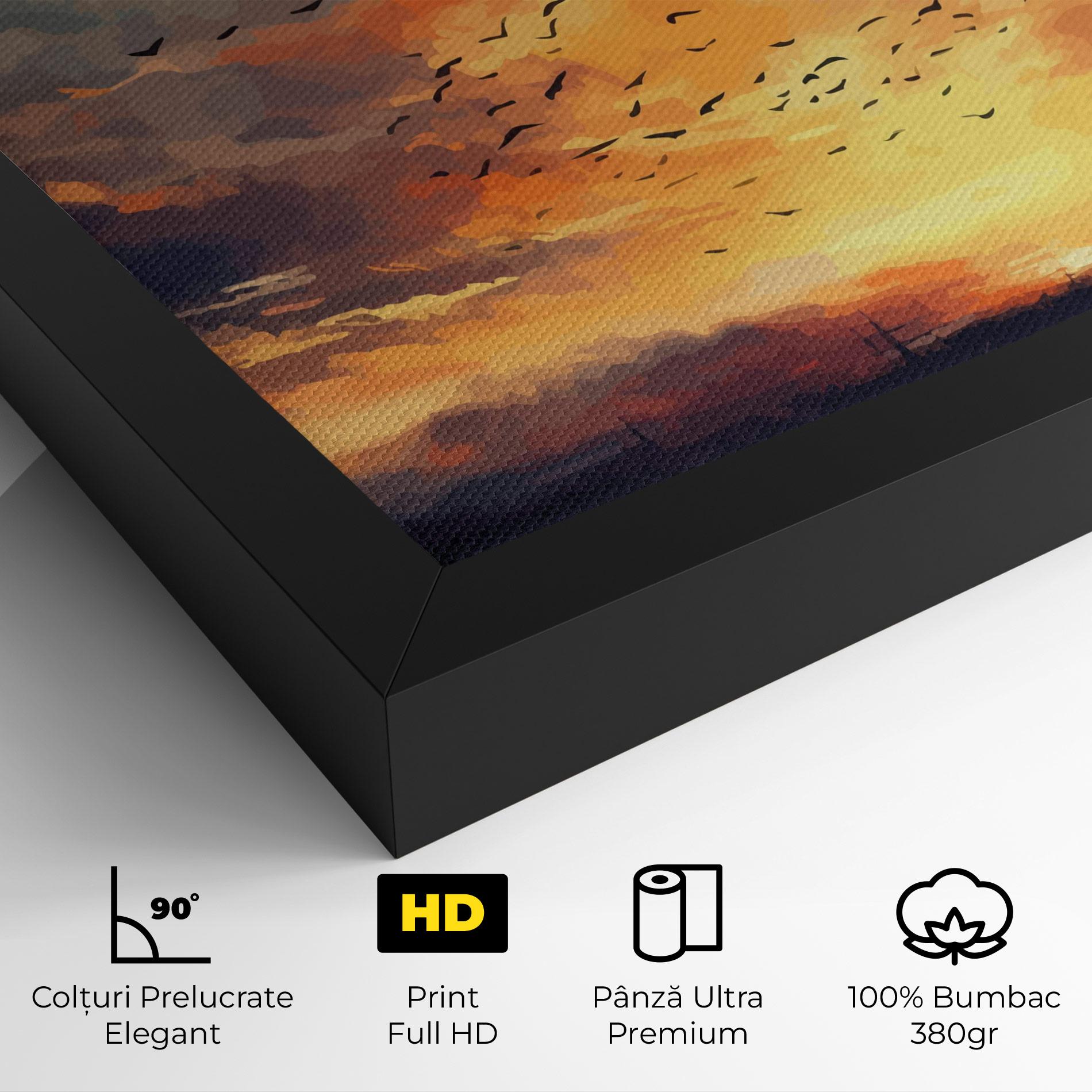 Tablou Canvas Majestic Sunset mockup 4