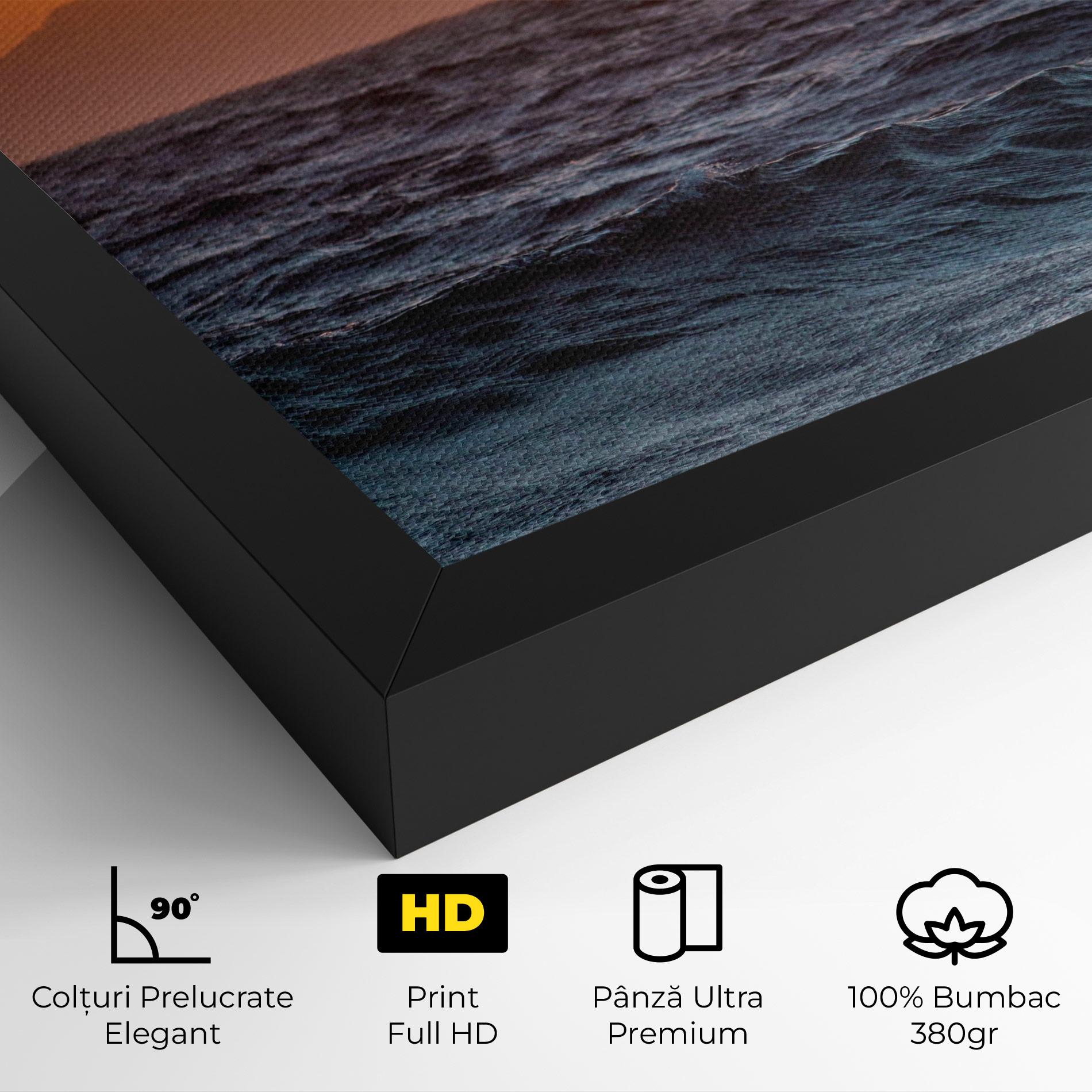 Tablou Canvas Morning Waves mockup 4
