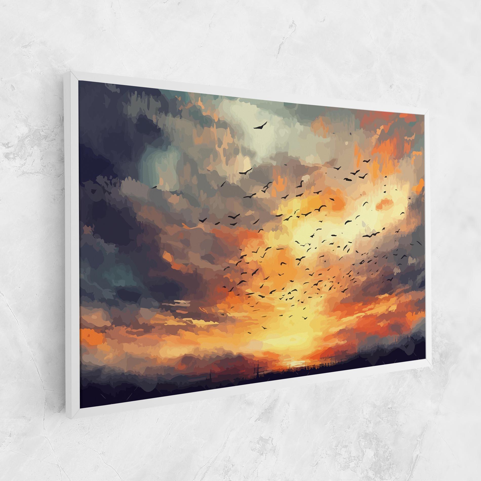 Tablou Canvas Majestic Sunset mockup 1