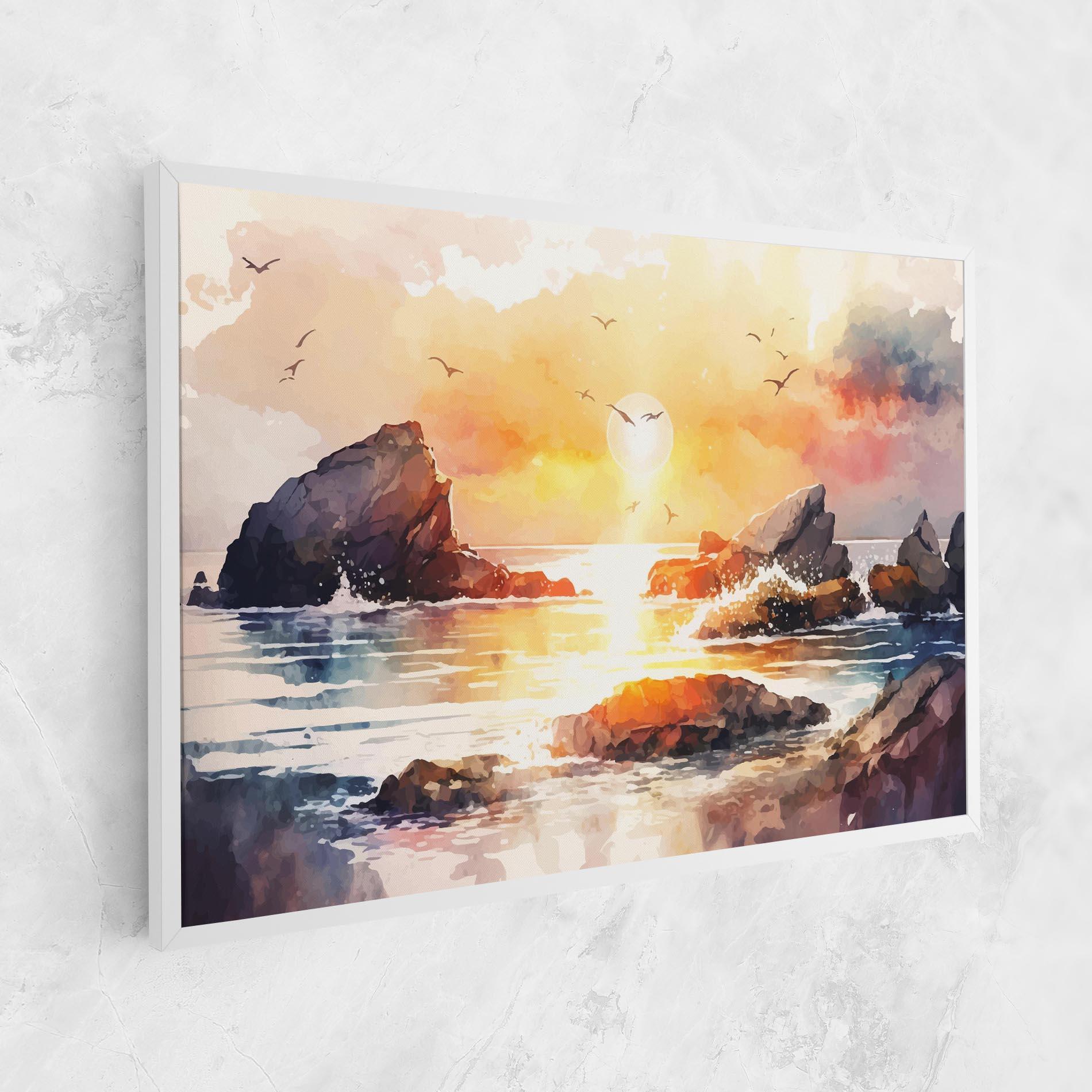 Tablou Canvas Pretty Pastel Sunset mockup 1