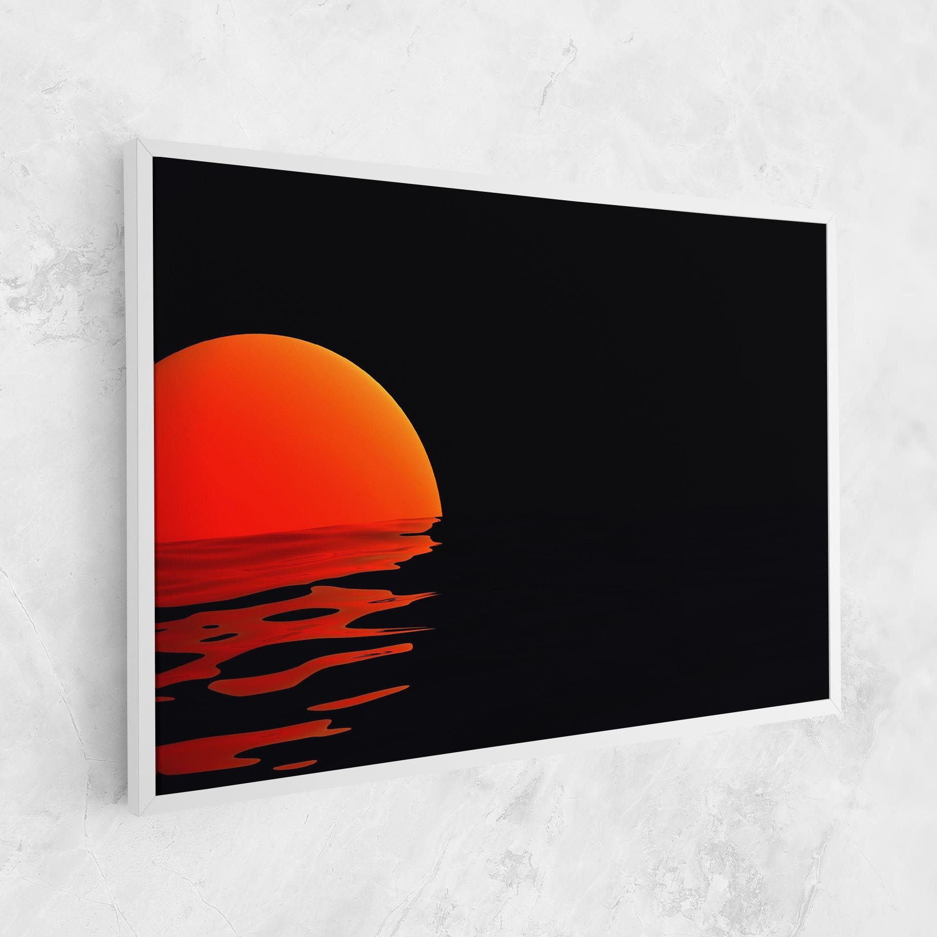 Red Evening Sunset mockup 1