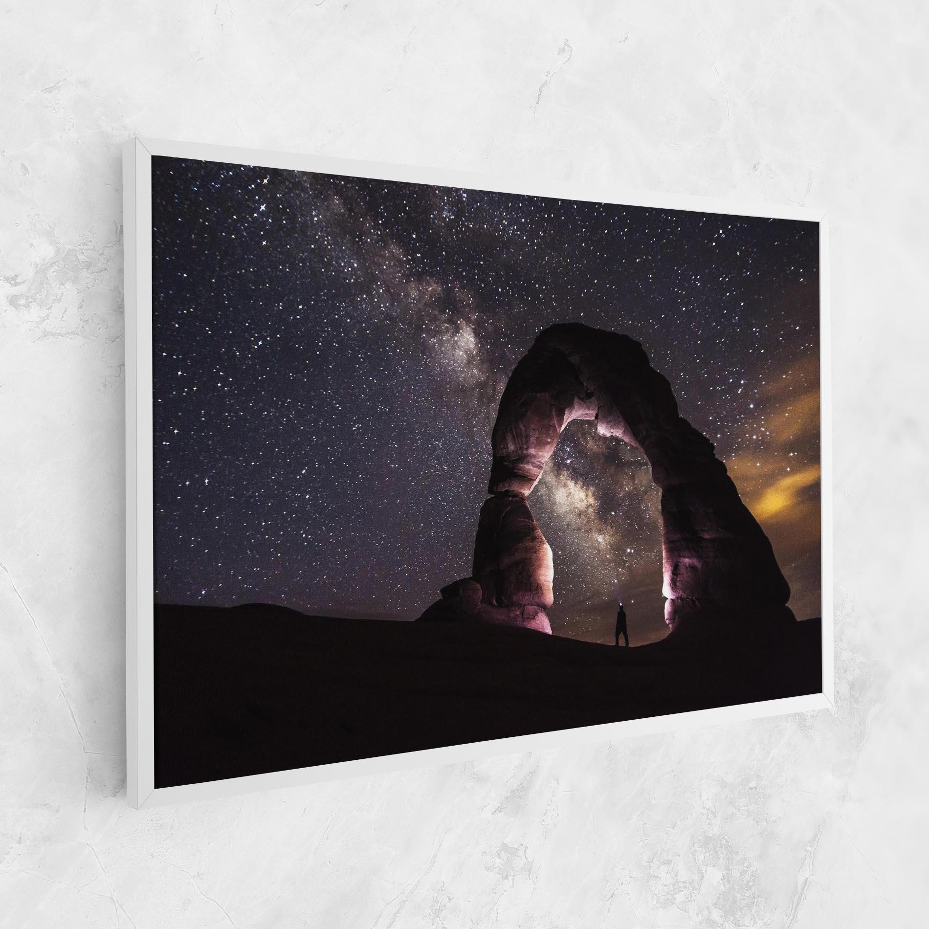 Tablou Canvas Stars Landscape mockup 1