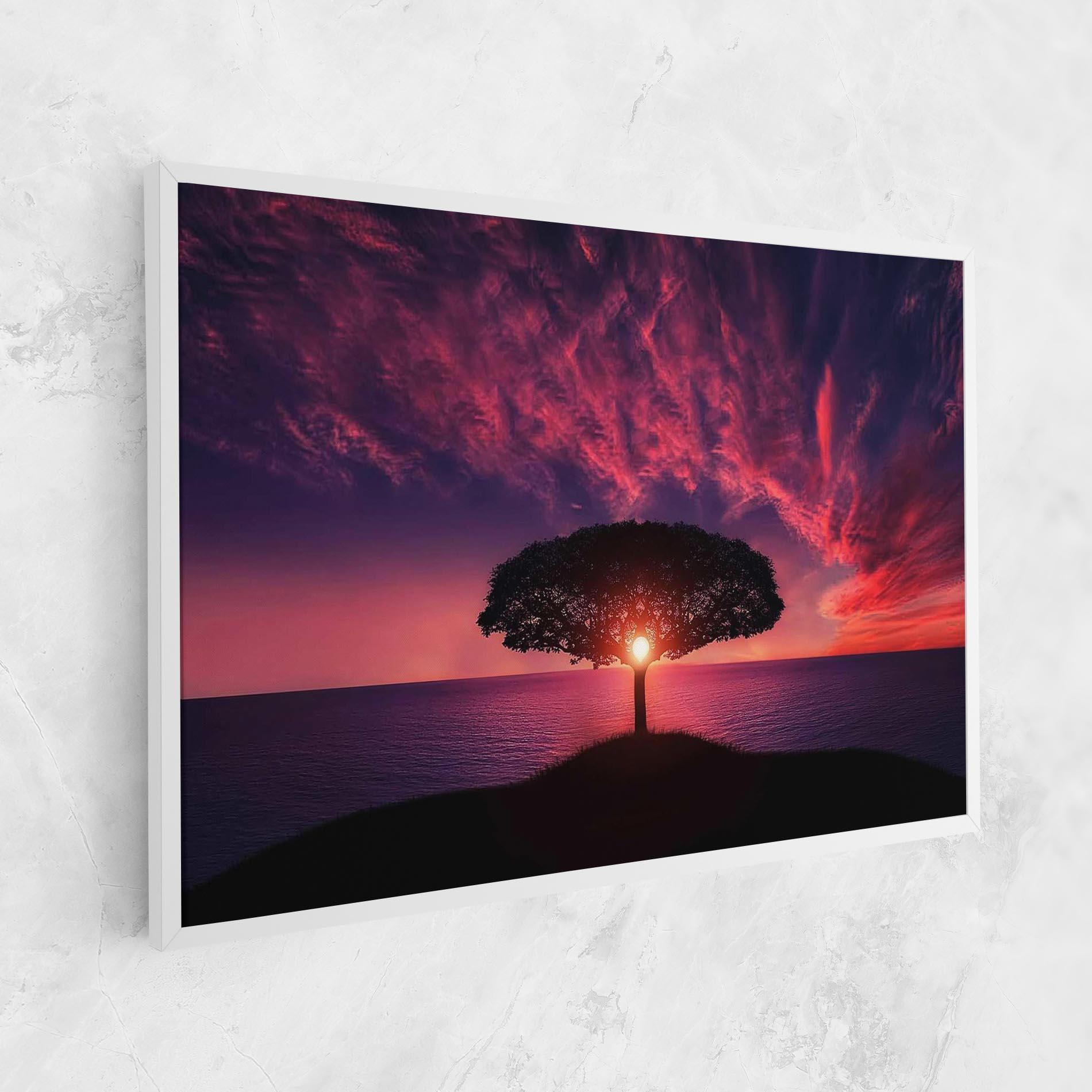 Tablou Canvas Sun Tree mockup 1