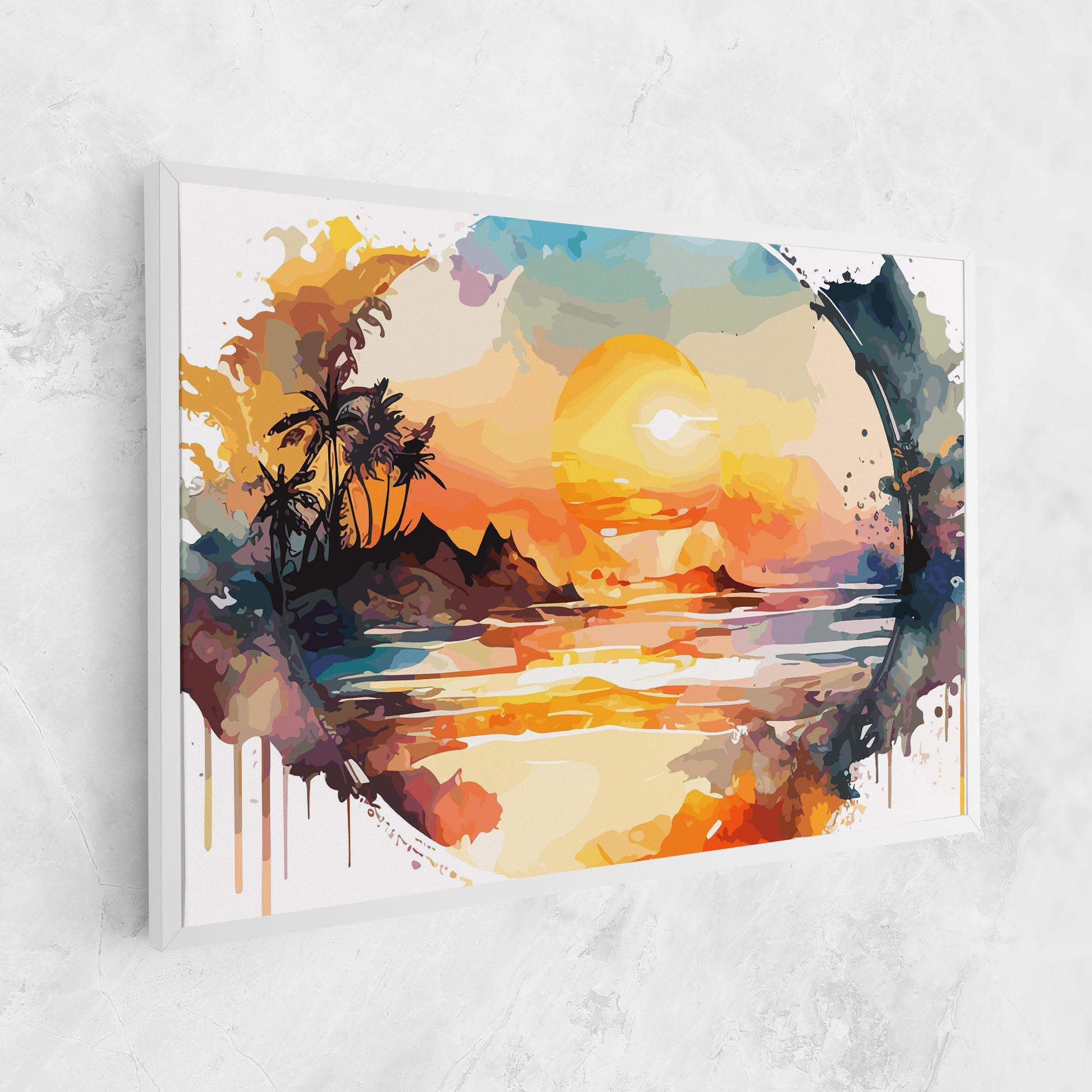 Tablou Canvas Sunrise Art mockup 1