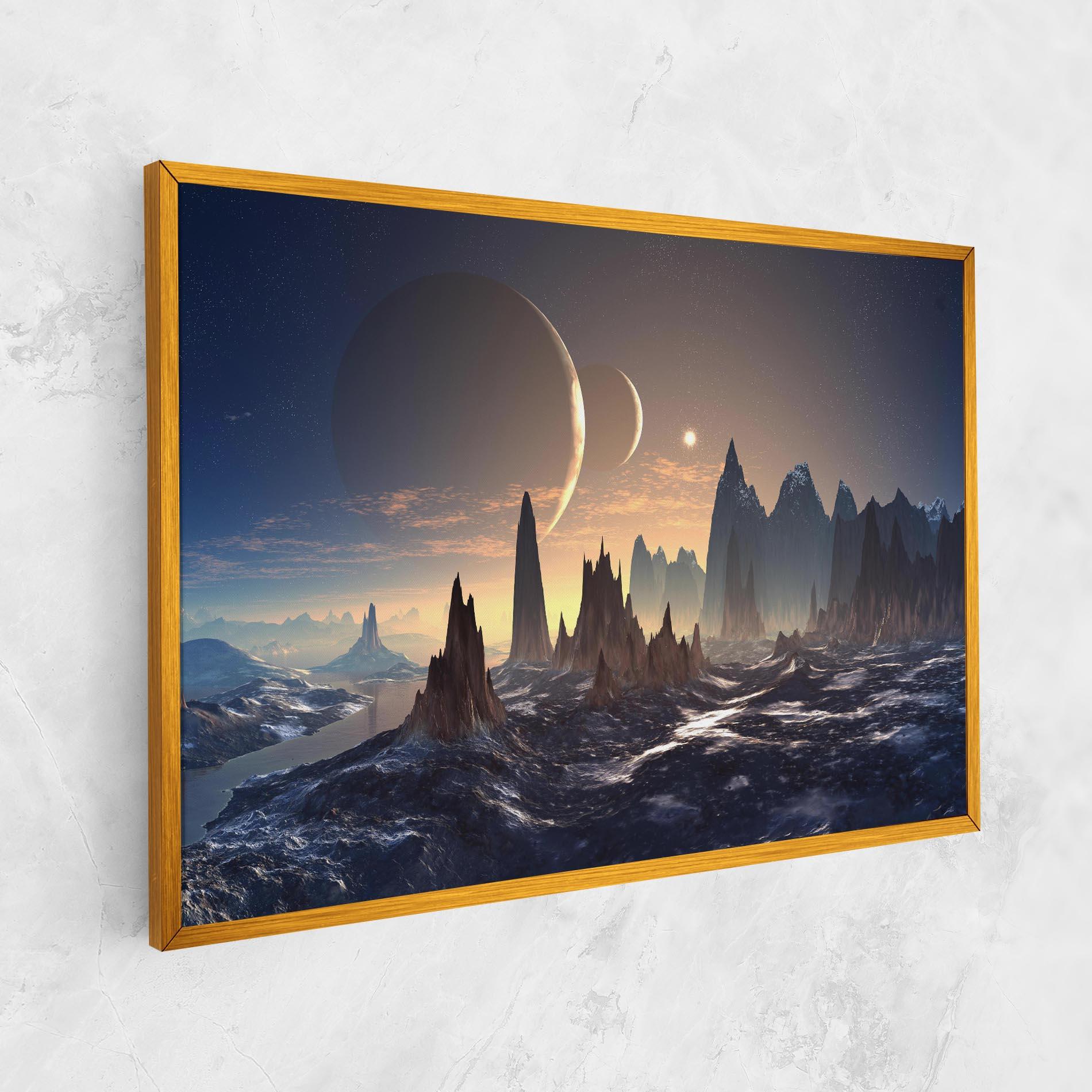 Tablou Canvas Fantasy Landscape mockup 1
