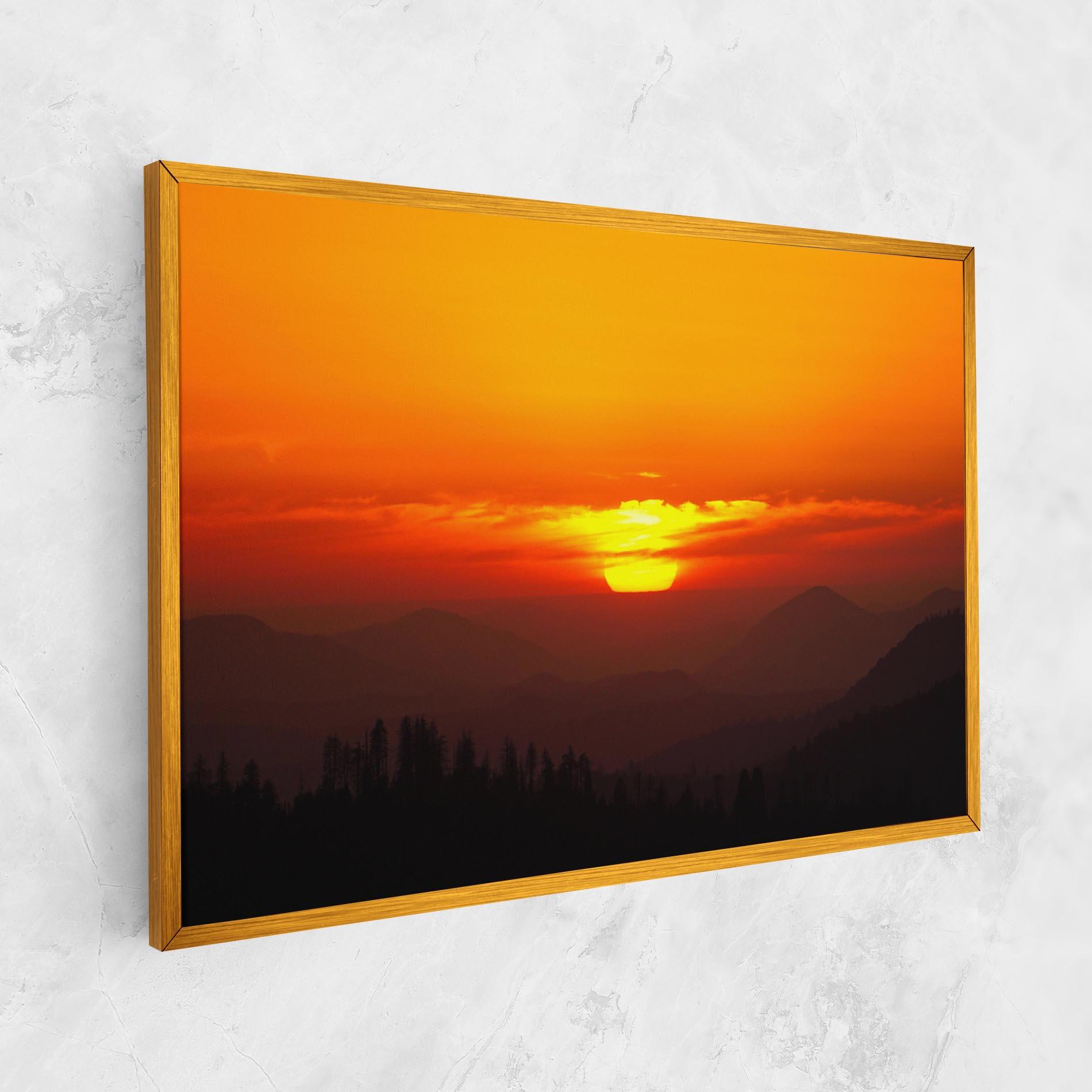 Tablou Canvas Pretty Sun View mockup 1