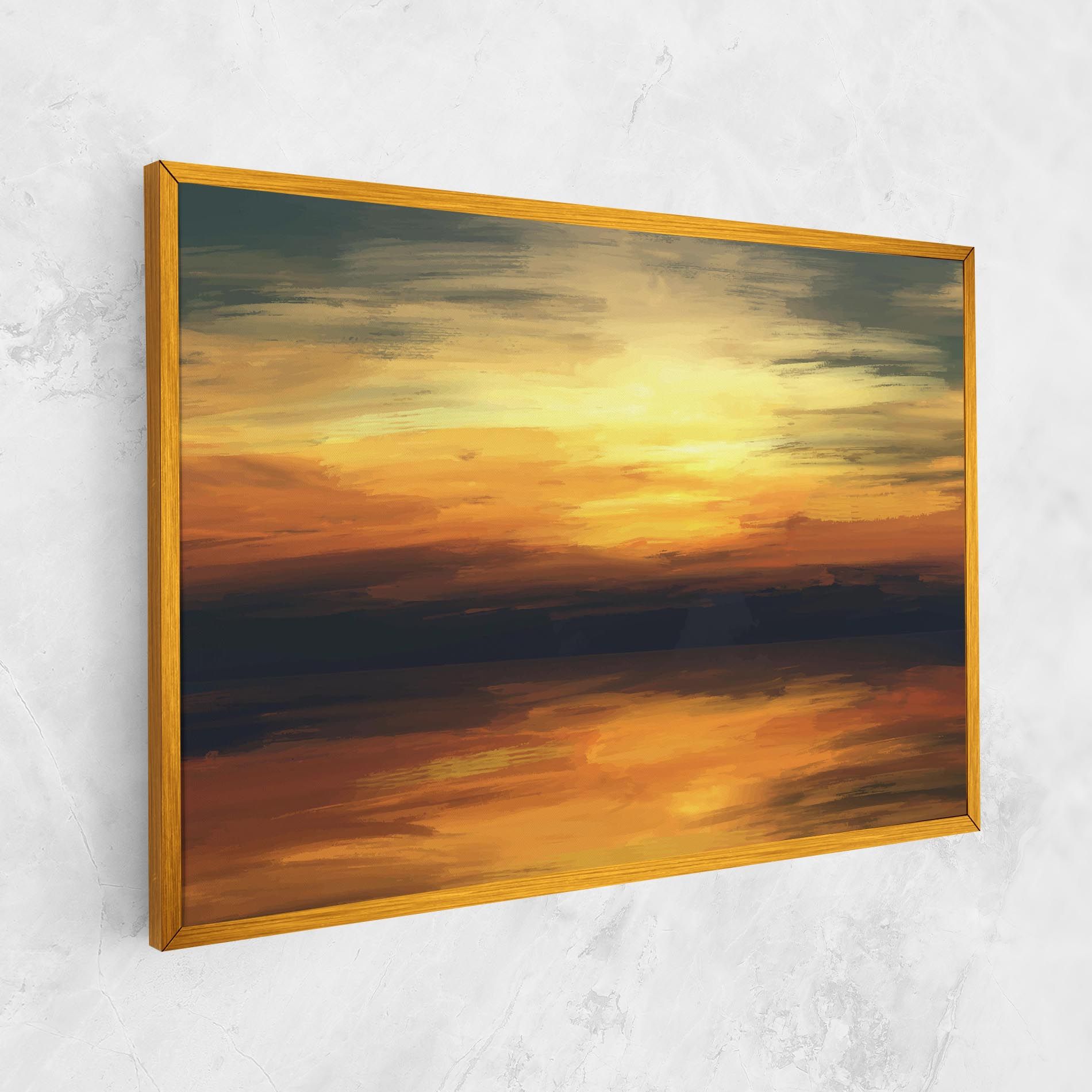 Sunset Oil Paint mockup 1