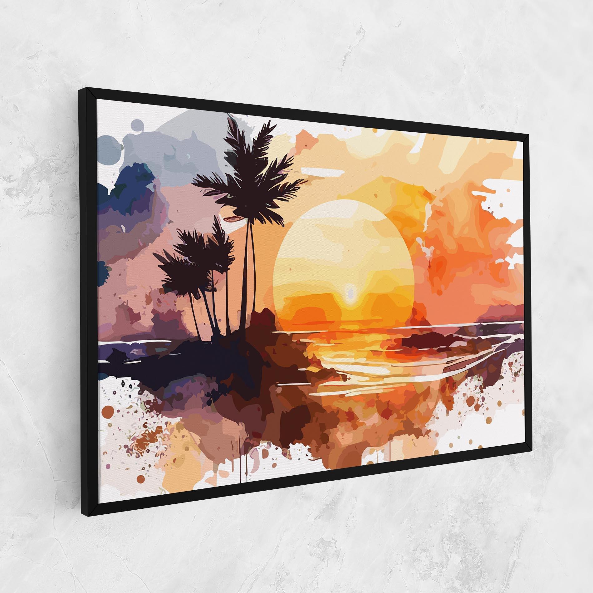 Tablou Canvas Beautiful Sunrise mockup 1