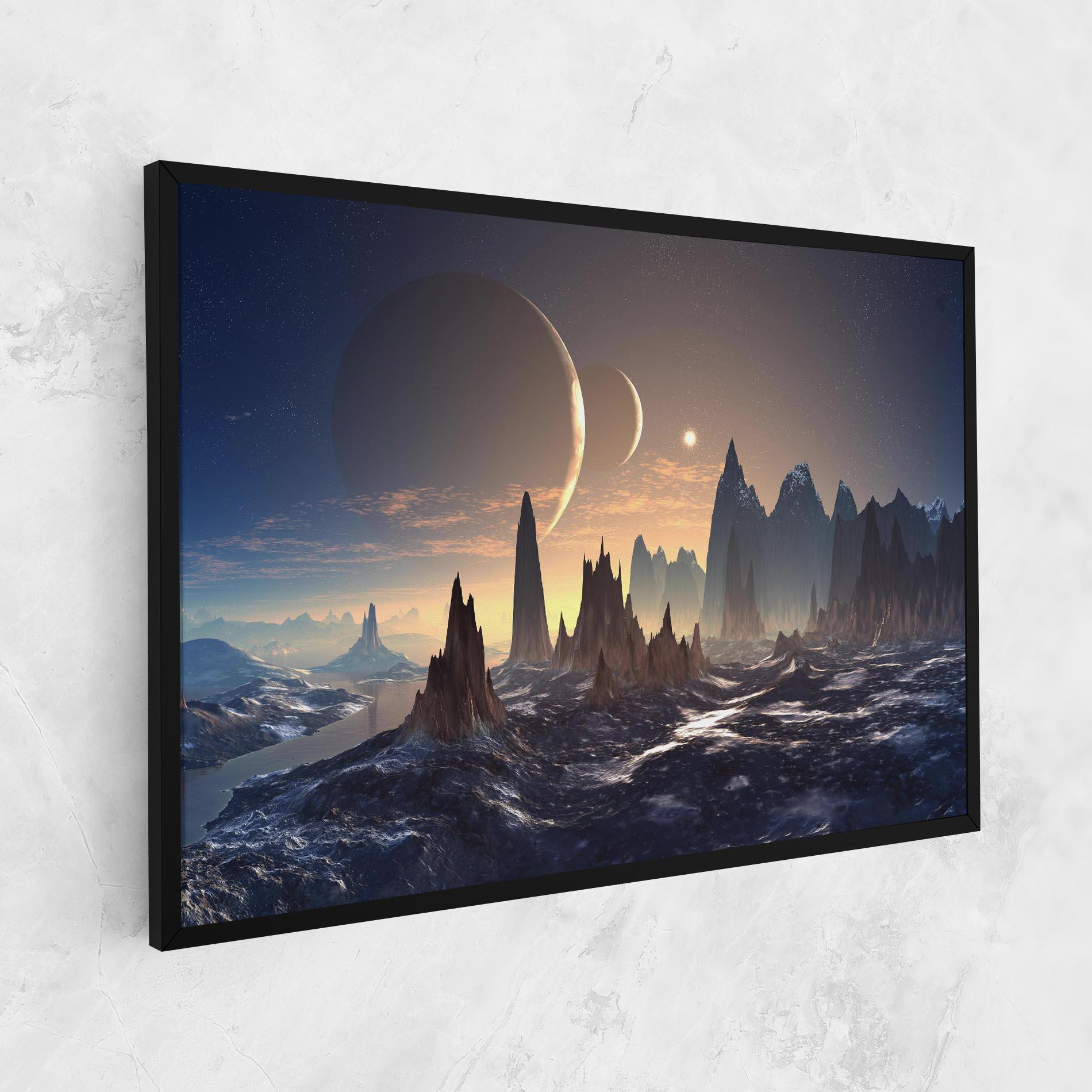 Tablou Canvas Fantasy Landscape mockup 1