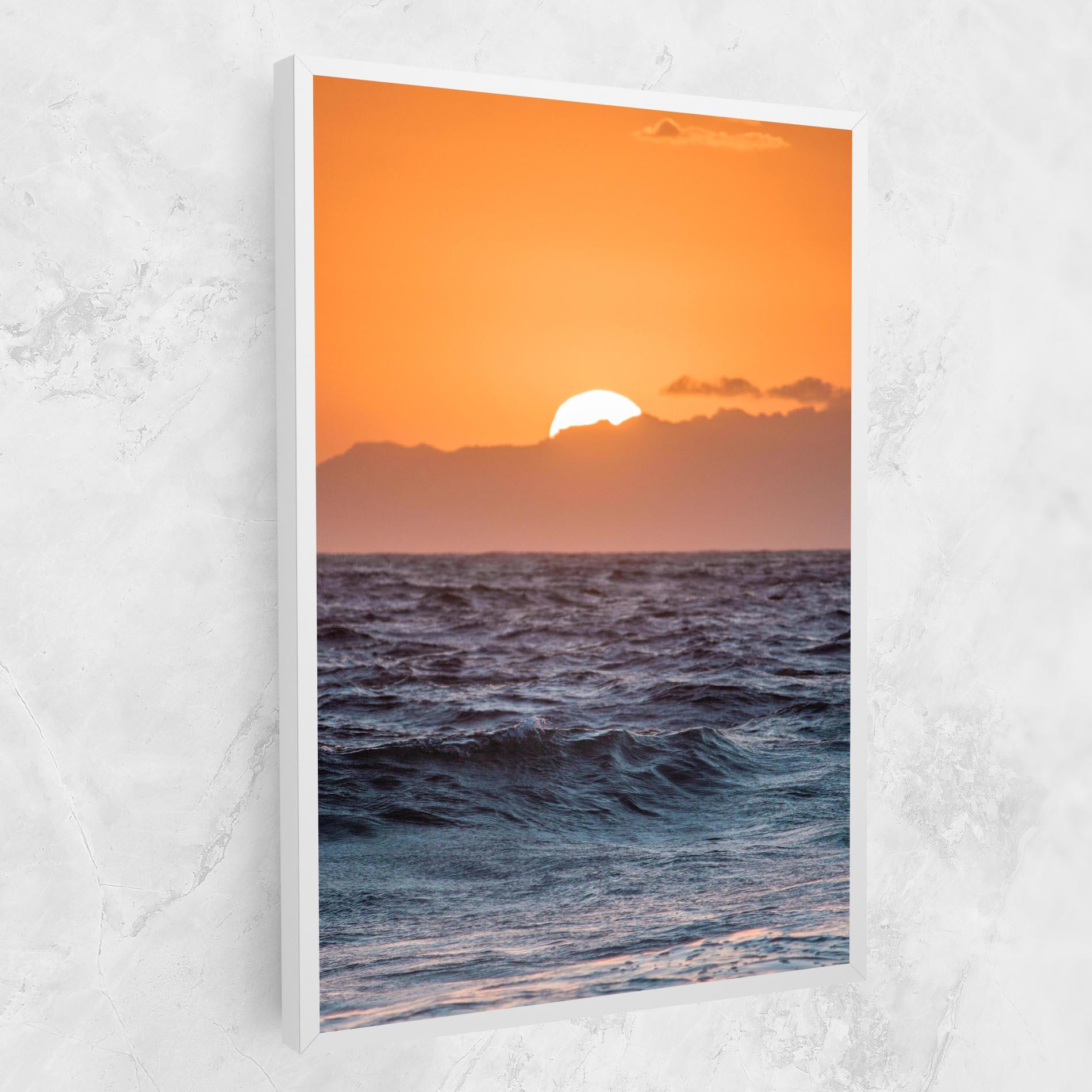 Tablou Canvas Morning Waves mockup 1