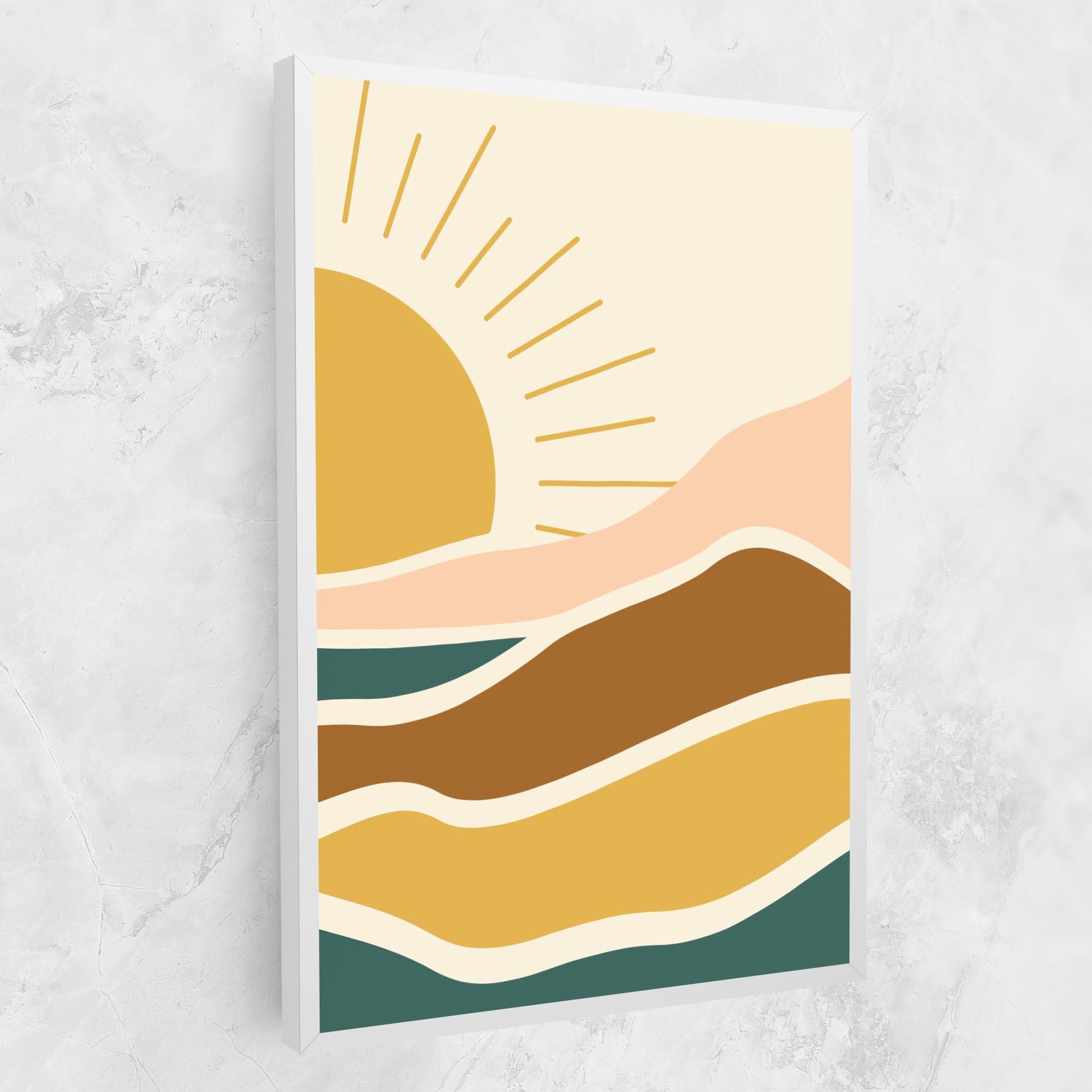 Tablou Canvas Sunset Connection 02 mockup 1