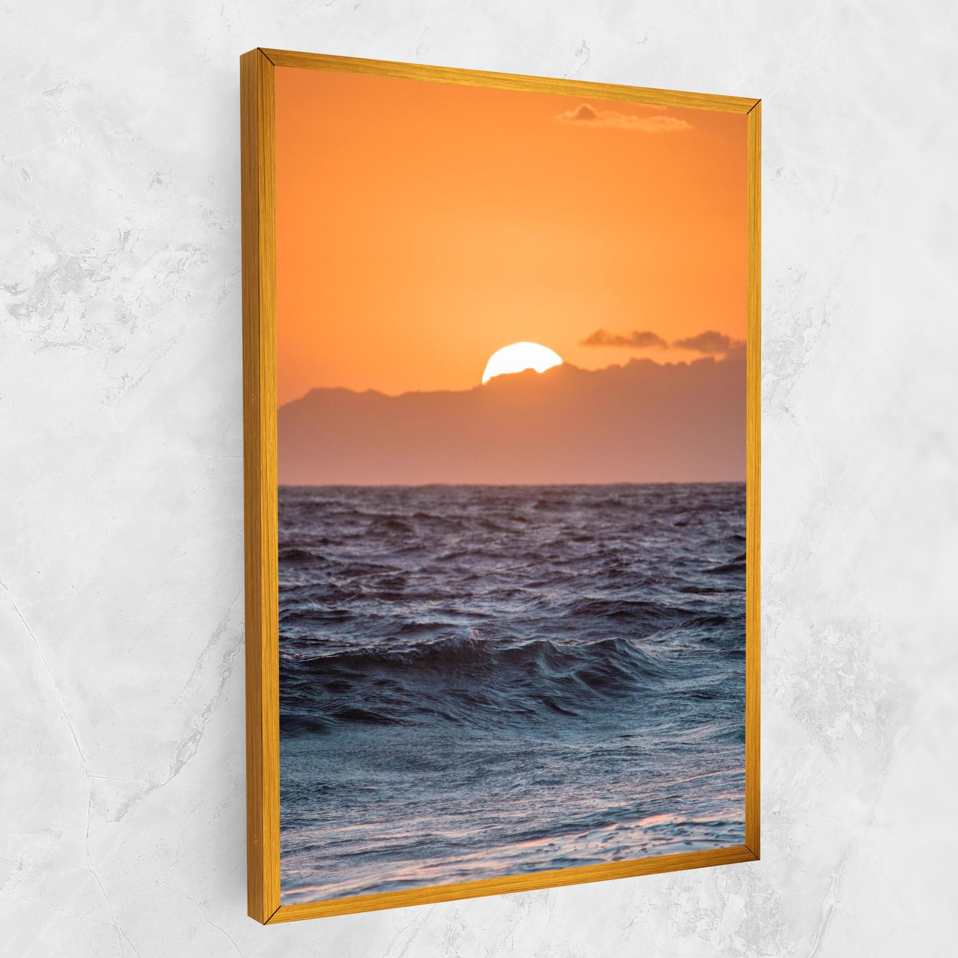 Tablou Canvas Morning Waves mockup 1