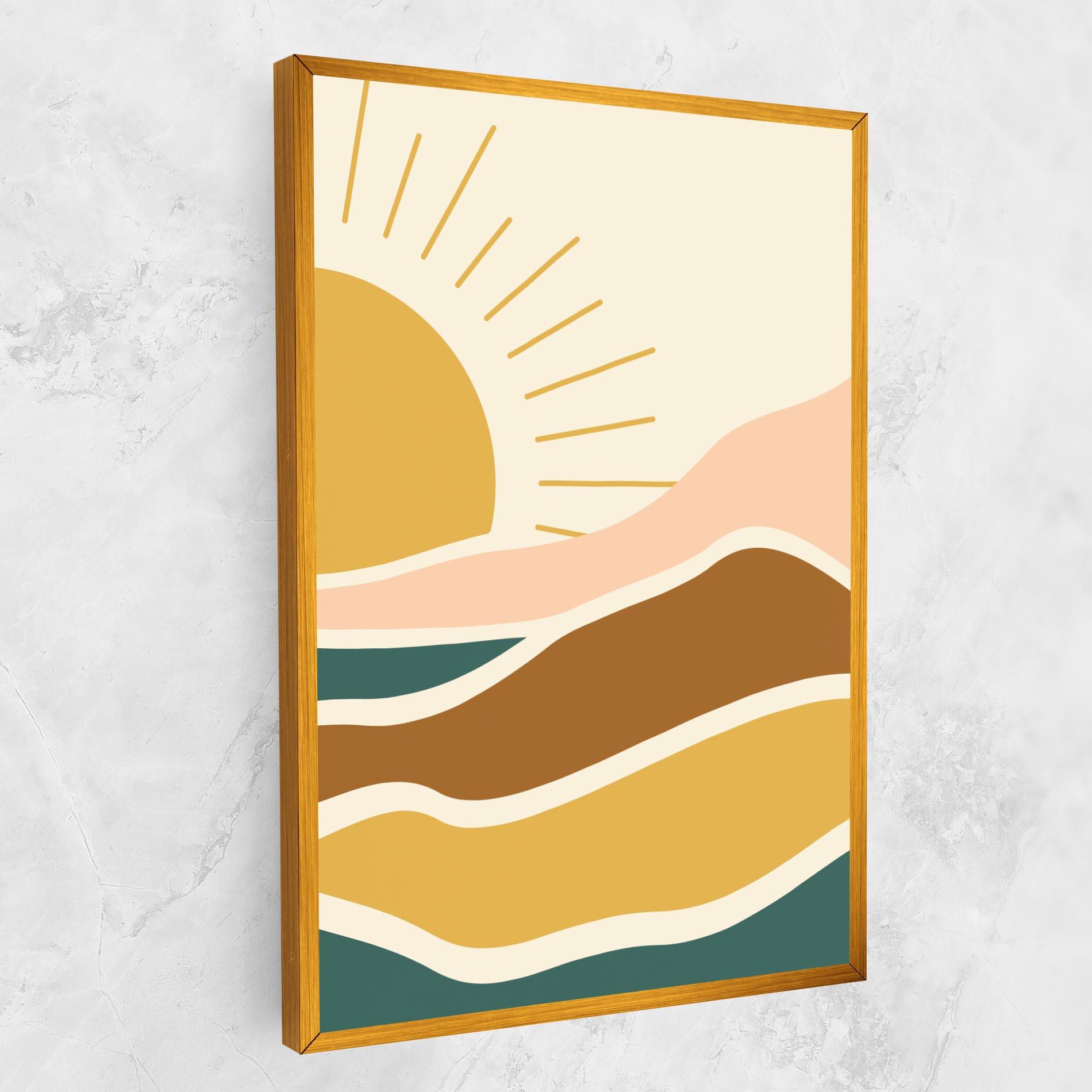 Tablou Canvas Sunset Connection 02 mockup 1