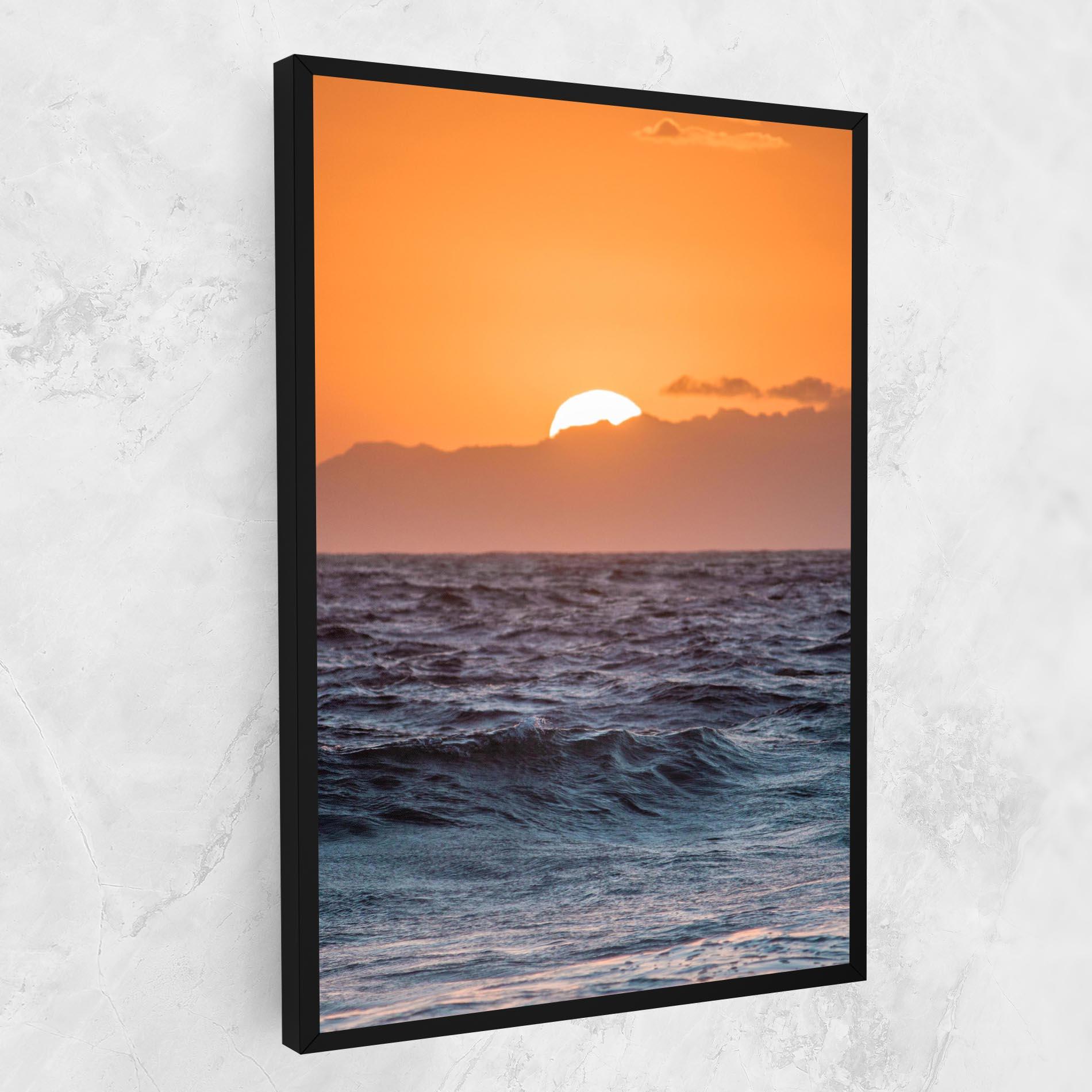 Tablou Canvas Morning Waves mockup 1