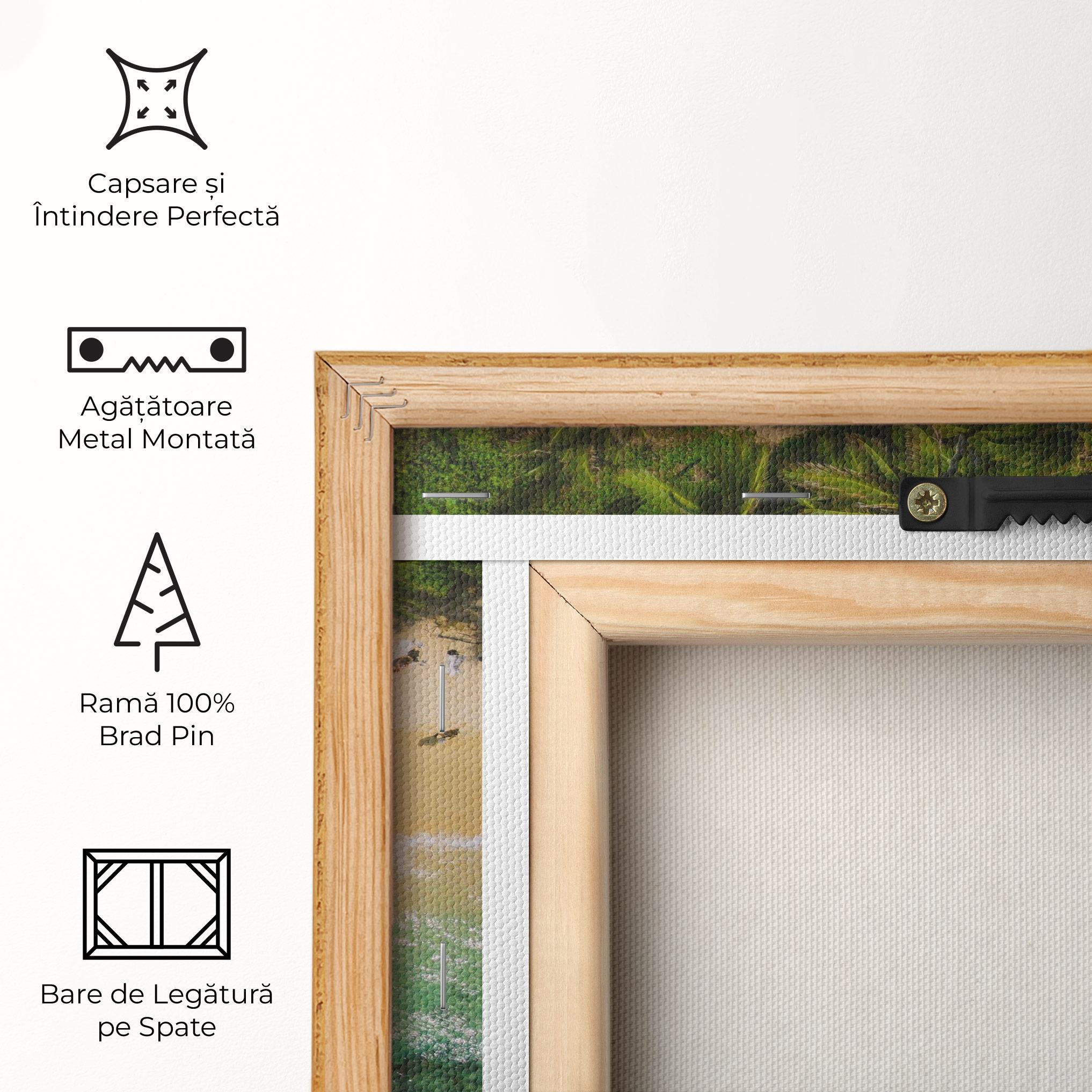 Tablou Canvas Jungle Beach mockup 5