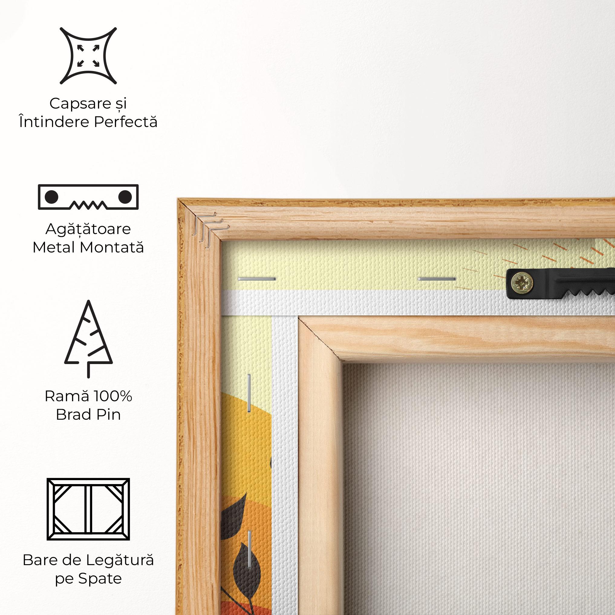 Tablou Canvas Minimalist Sunset Art mockup 5