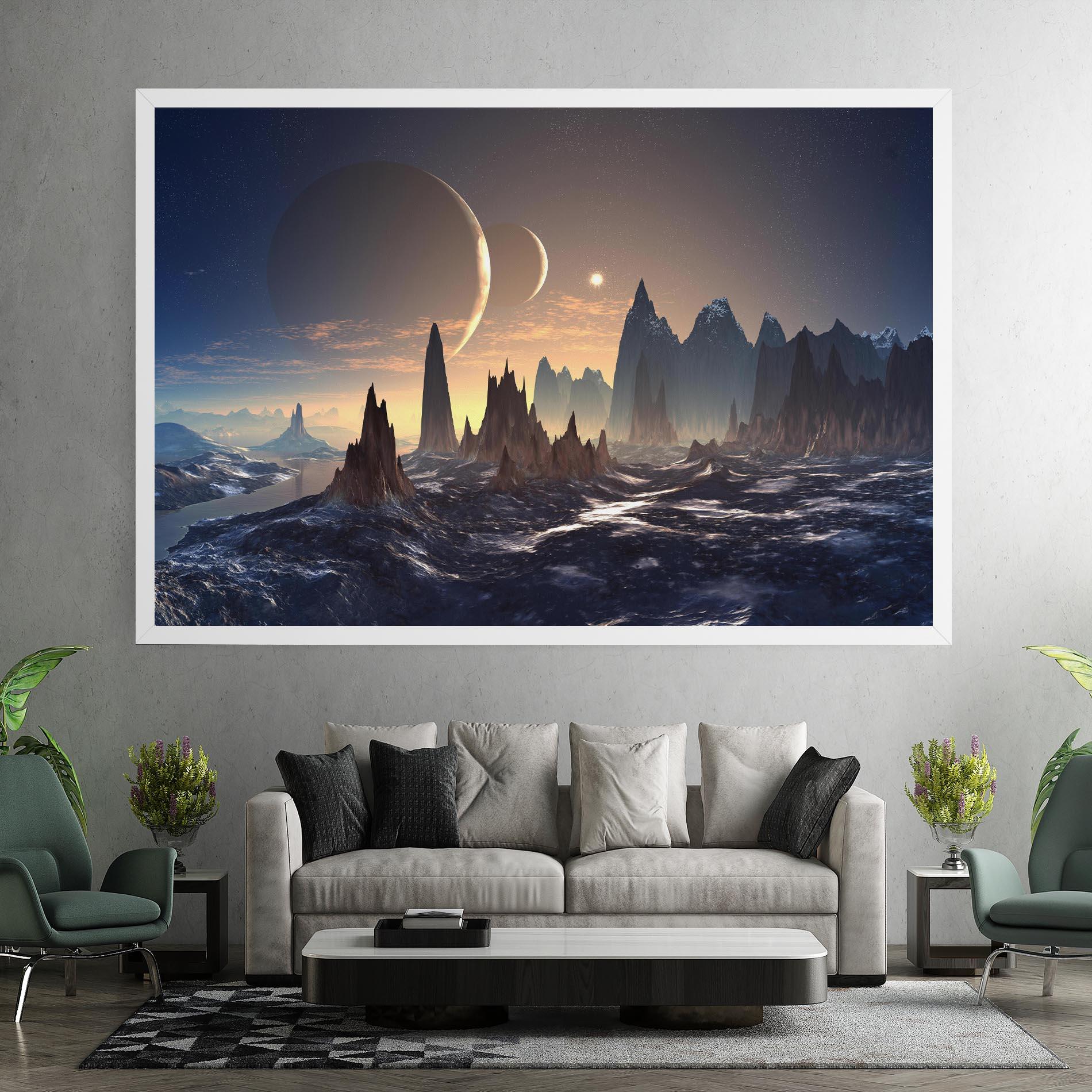 Tablou Canvas Fantasy Landscape mockup 7