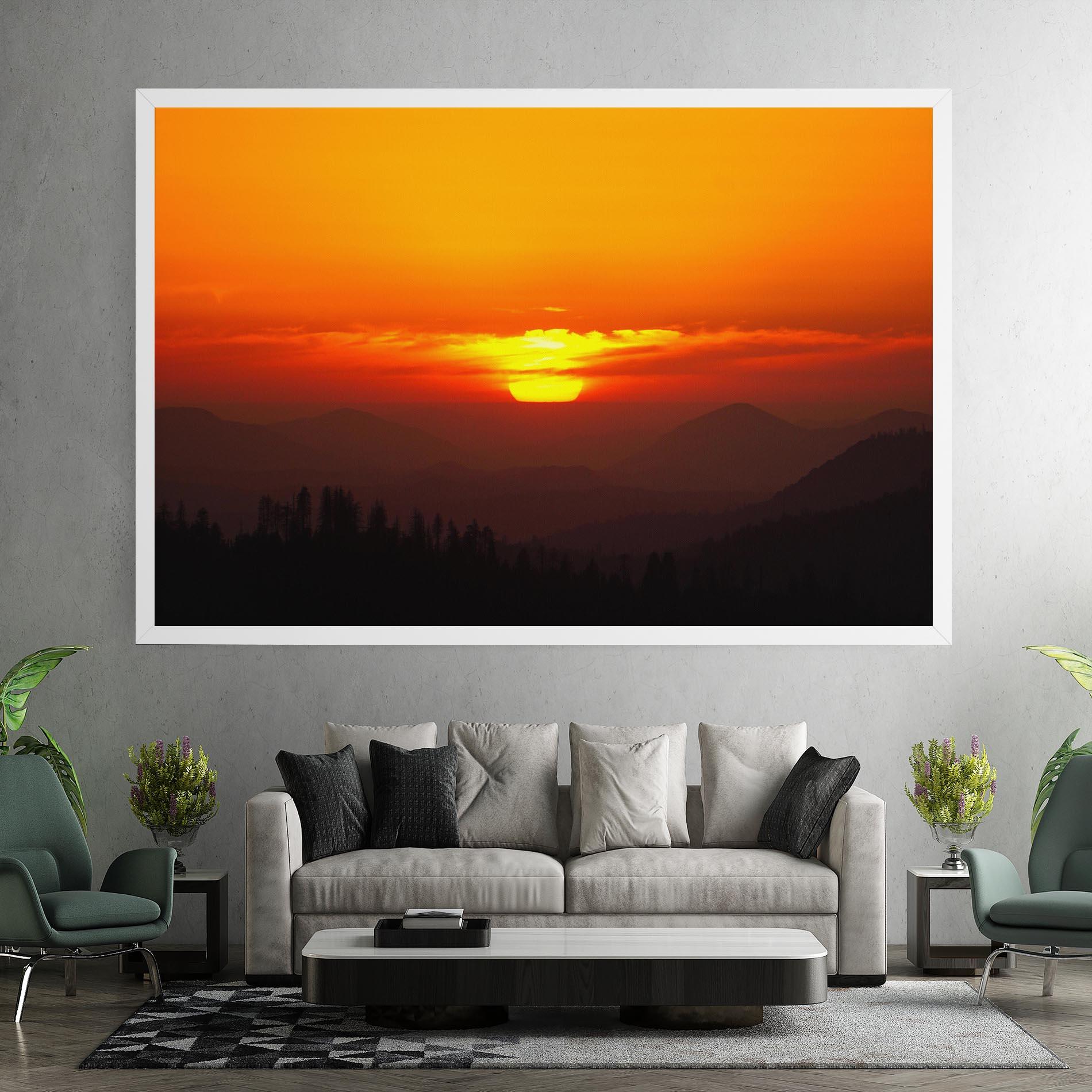 Tablou Canvas Pretty Sun View mockup 7