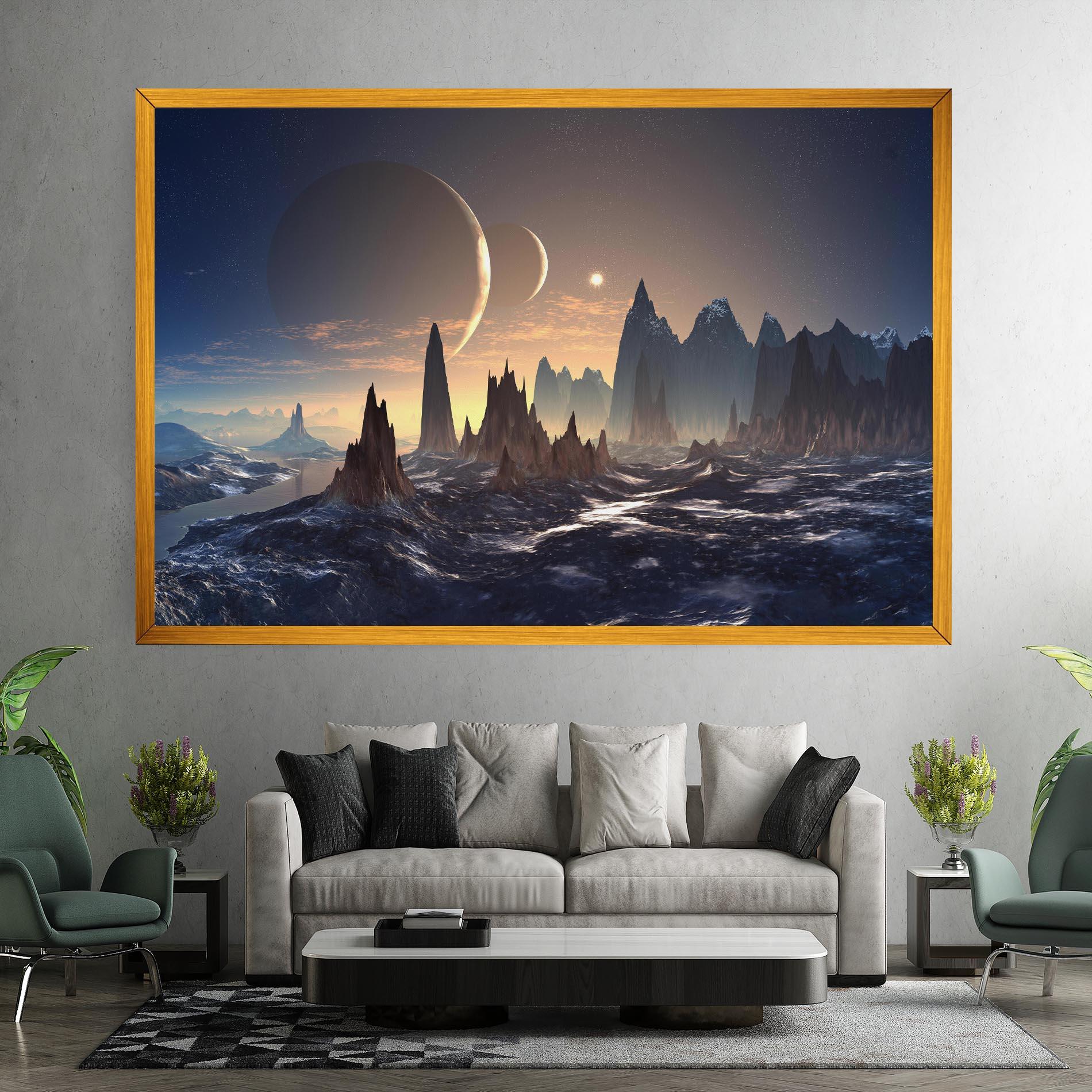 Tablou Canvas Fantasy Landscape mockup 7