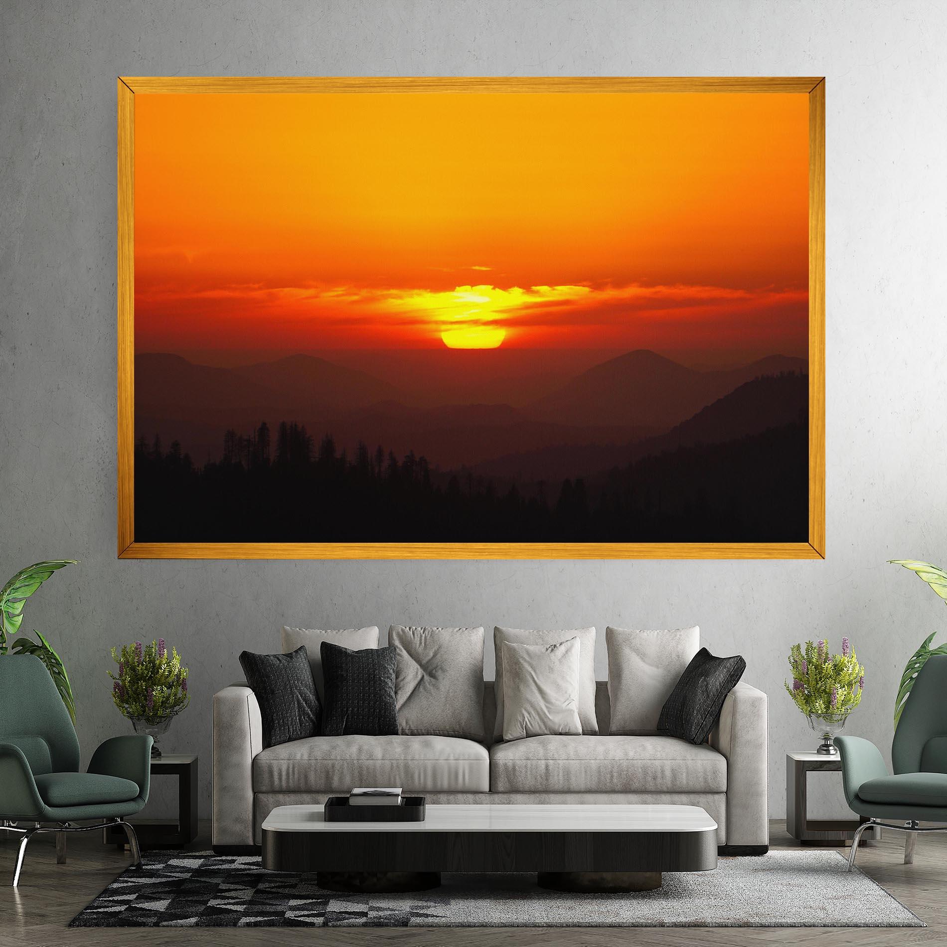 Tablou Canvas Pretty Sun View mockup 7