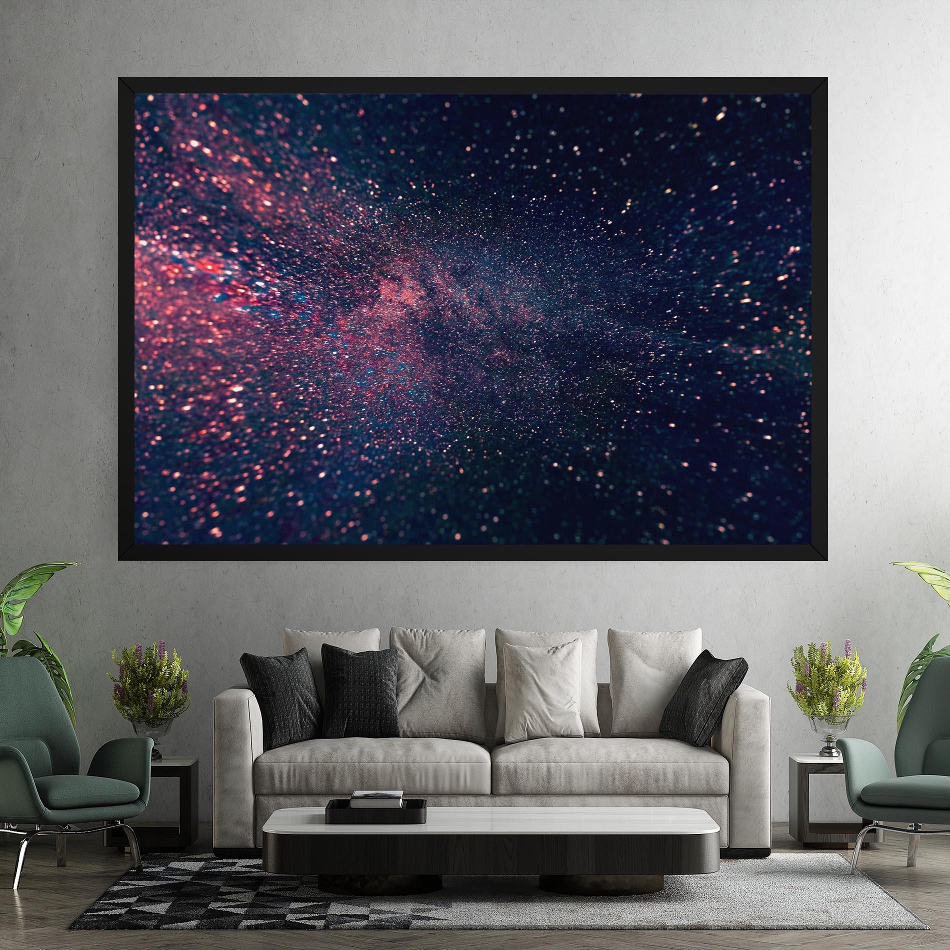 Tablou Canvas Purple Spark mockup 7