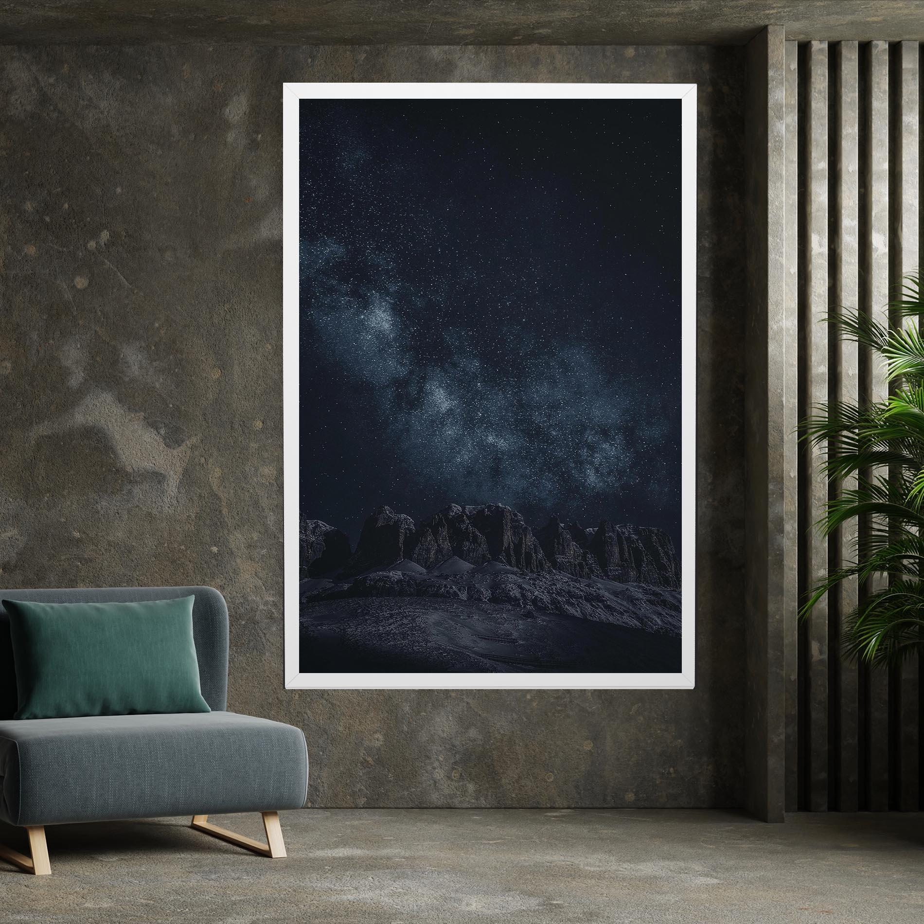 Tablou Canvas Galactic Sky mockup 7