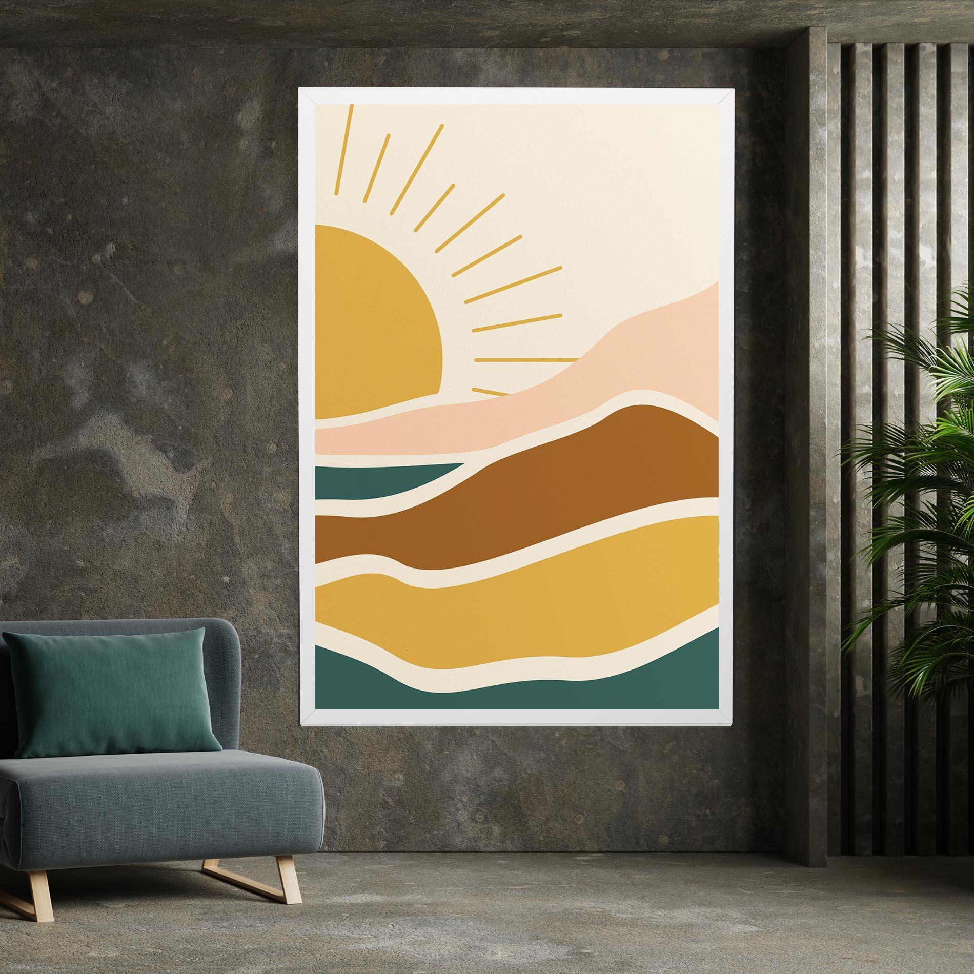 Tablou Canvas Sunset Connection 02 mockup 7