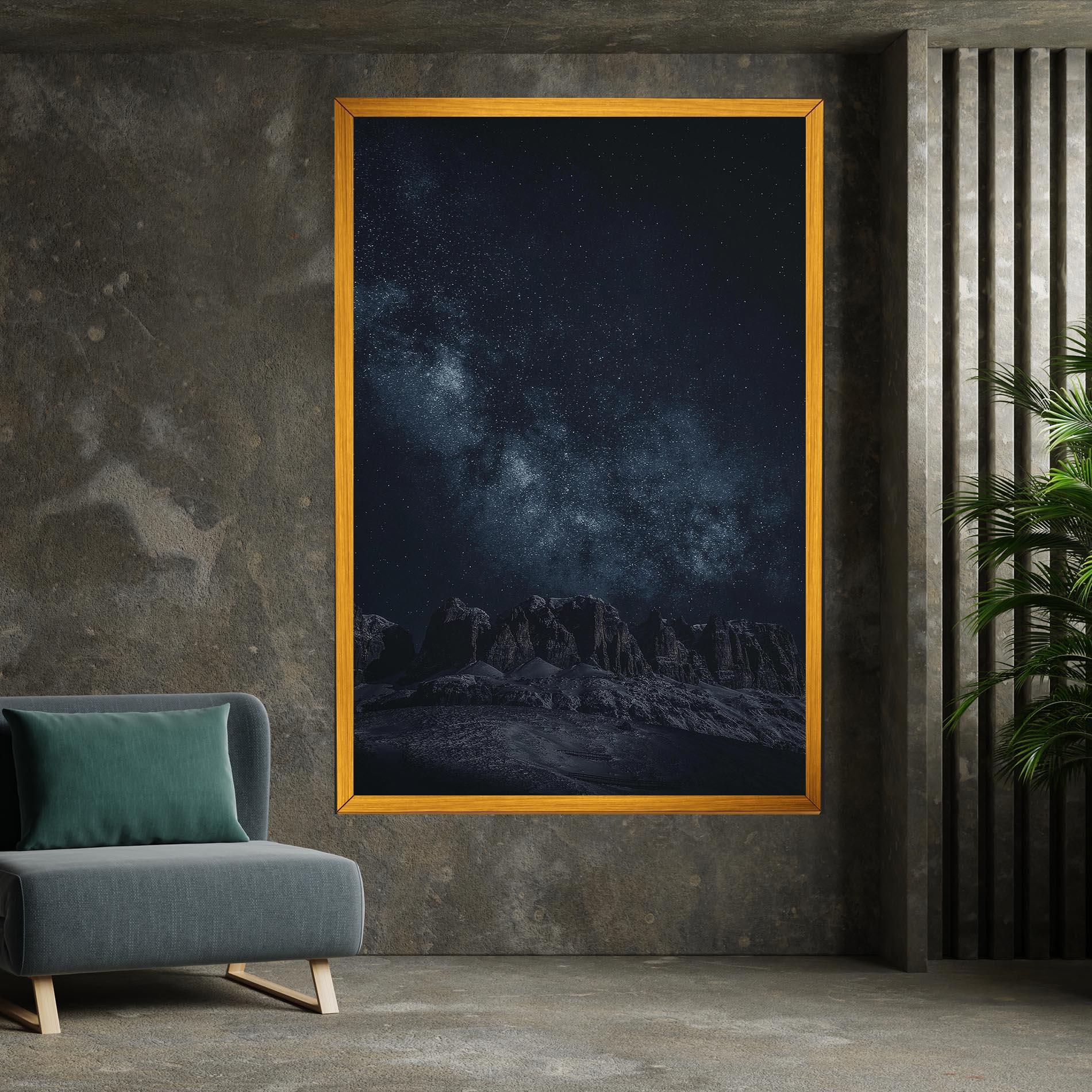 Tablou Canvas Galactic Sky mockup 7