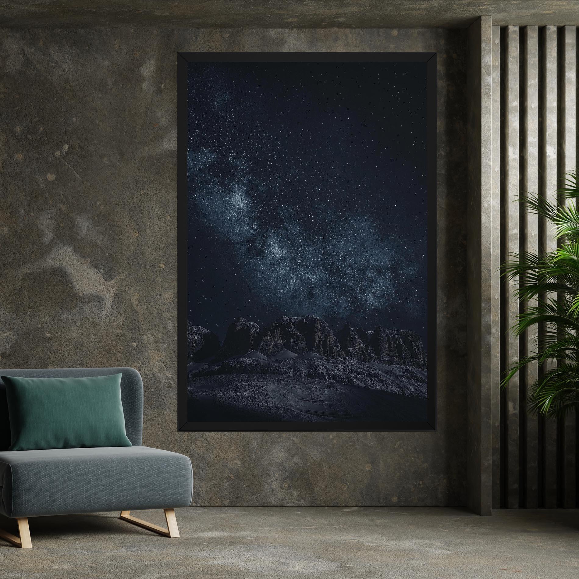 Tablou Canvas Galactic Sky mockup 7