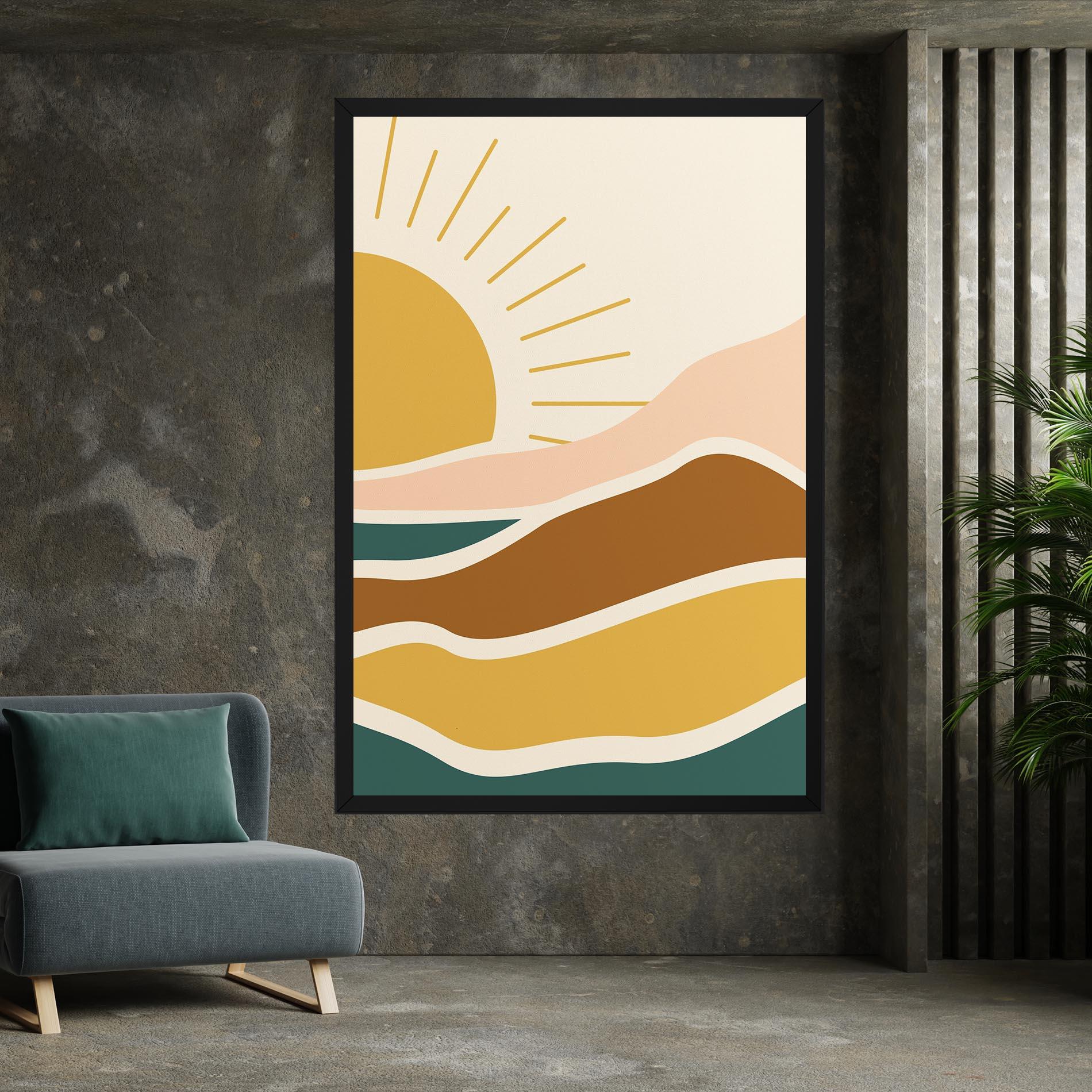 Tablou Canvas Sunset Connection 02 mockup 7