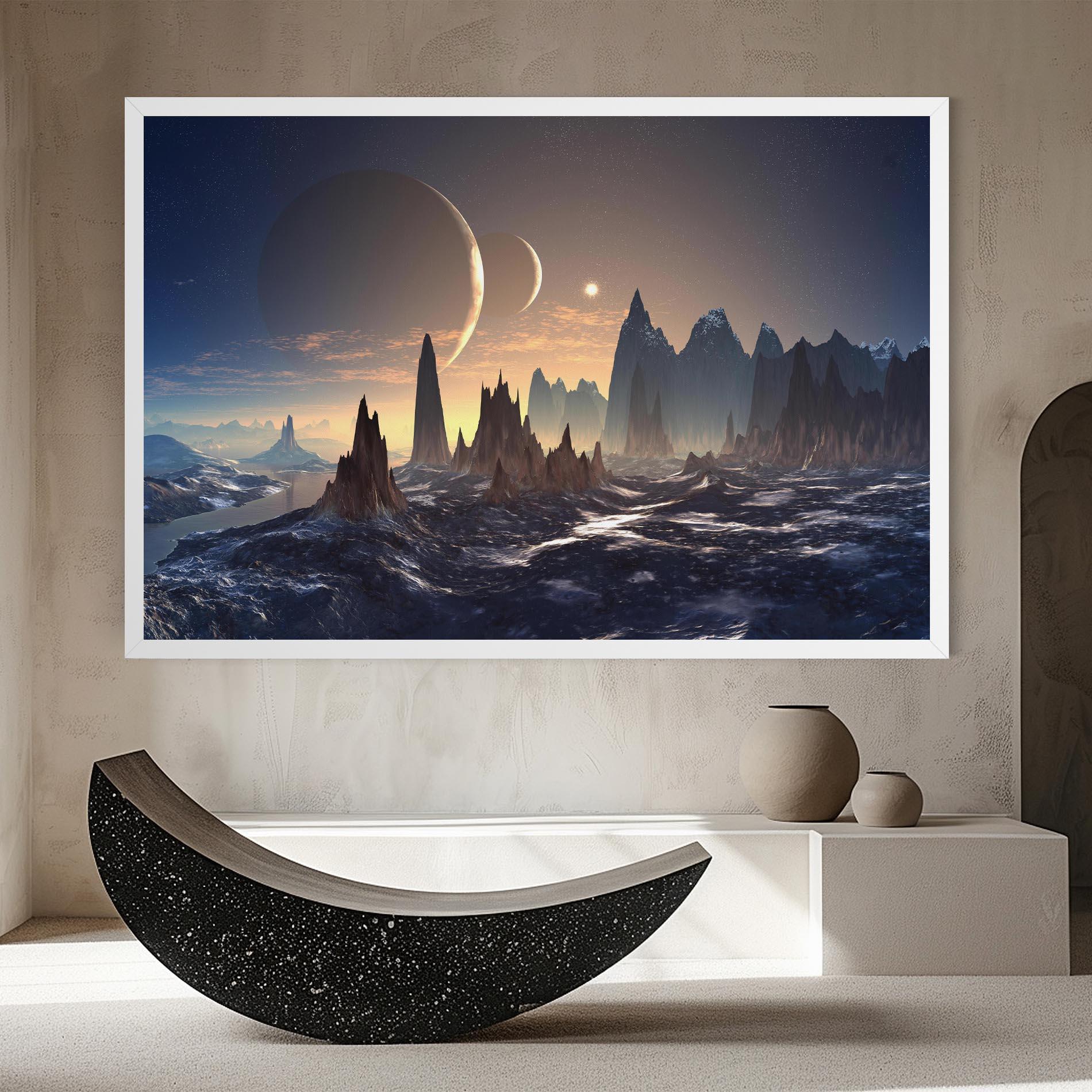 Tablou Canvas Fantasy Landscape mockup 8