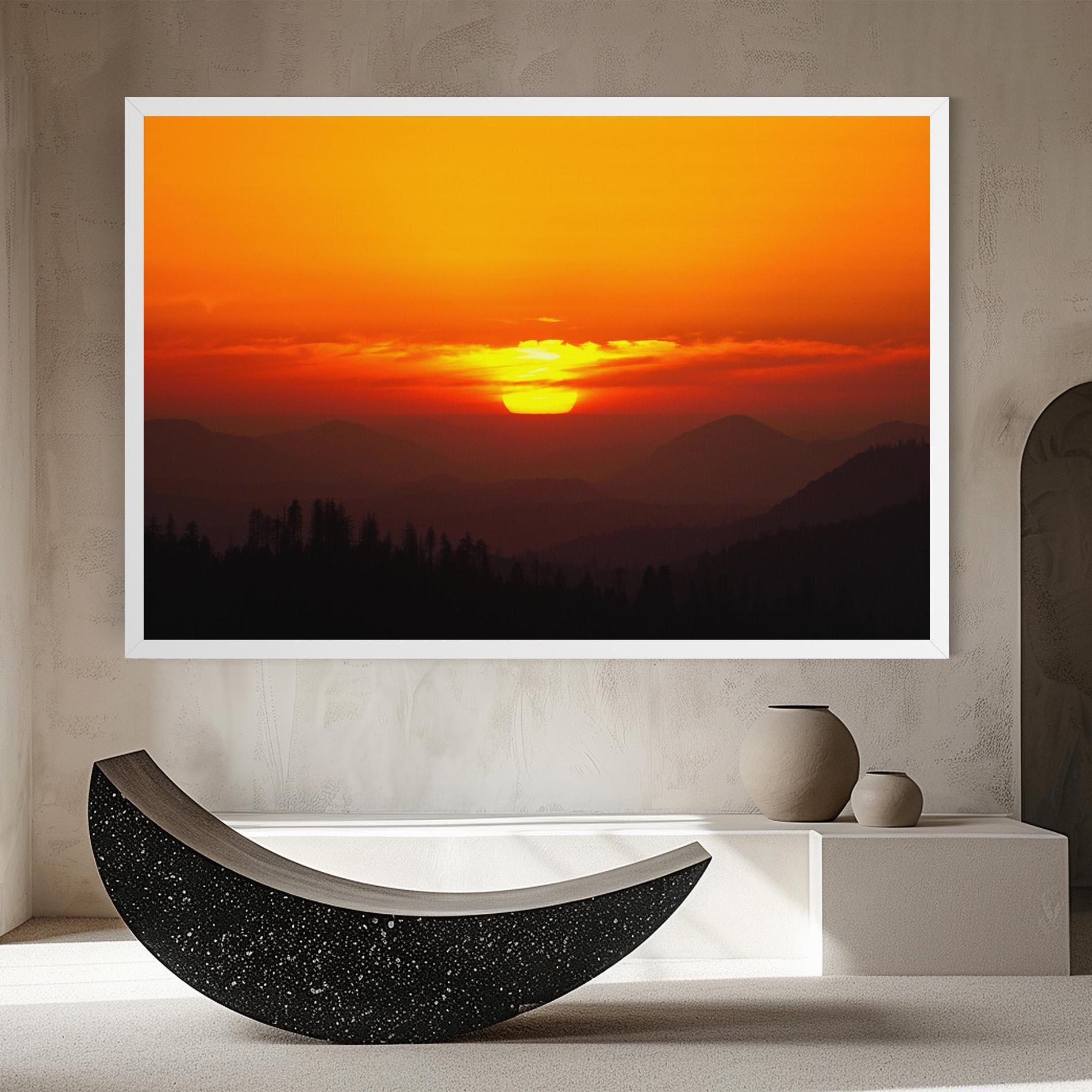 Tablou Canvas Pretty Sun View mockup 8