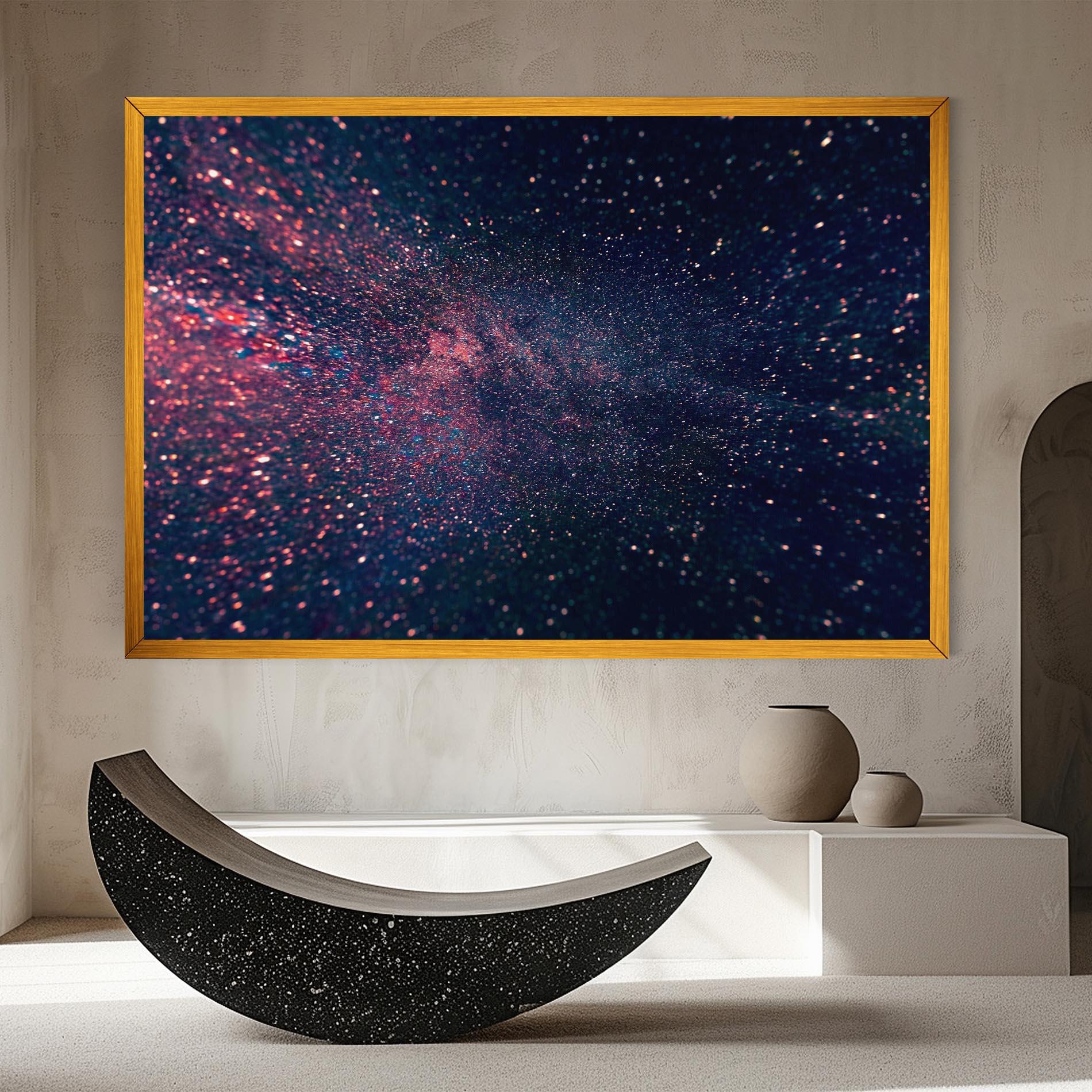 Tablou Canvas Purple Spark mockup 8