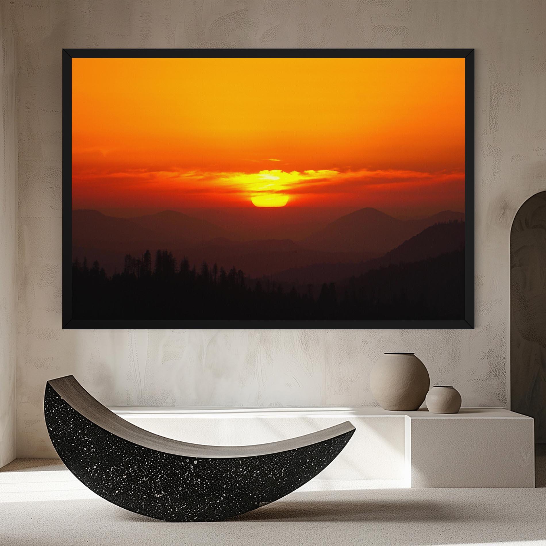 Tablou Canvas Pretty Sun View mockup 8