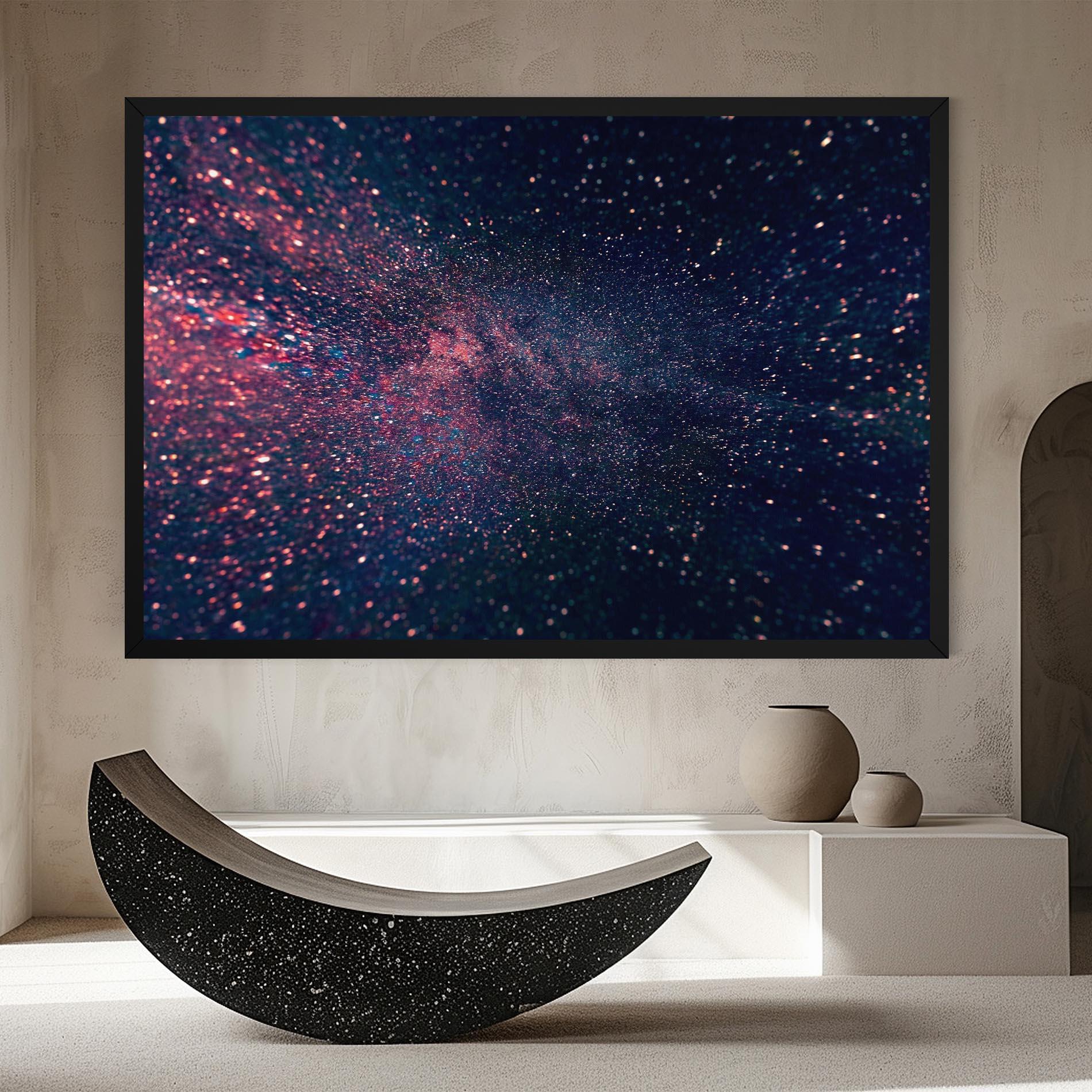 Tablou Canvas Purple Spark mockup 8