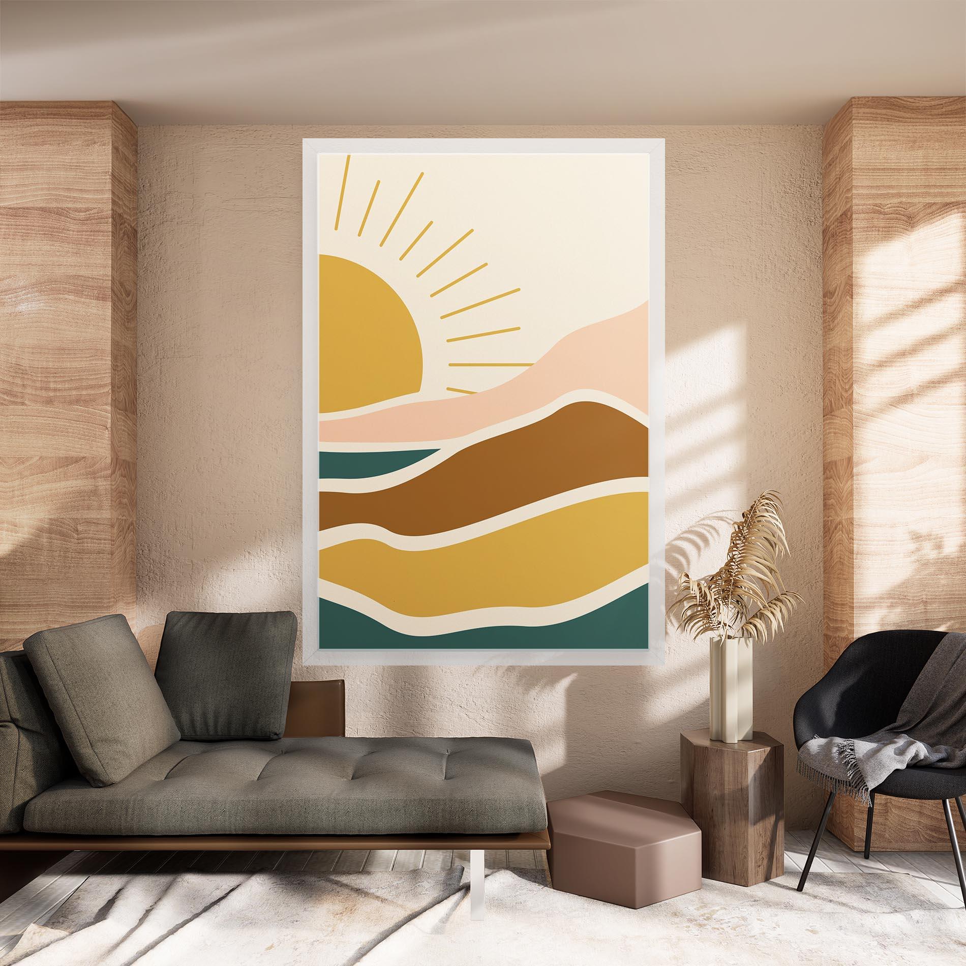 Tablou Canvas Sunset Connection 02 mockup 8