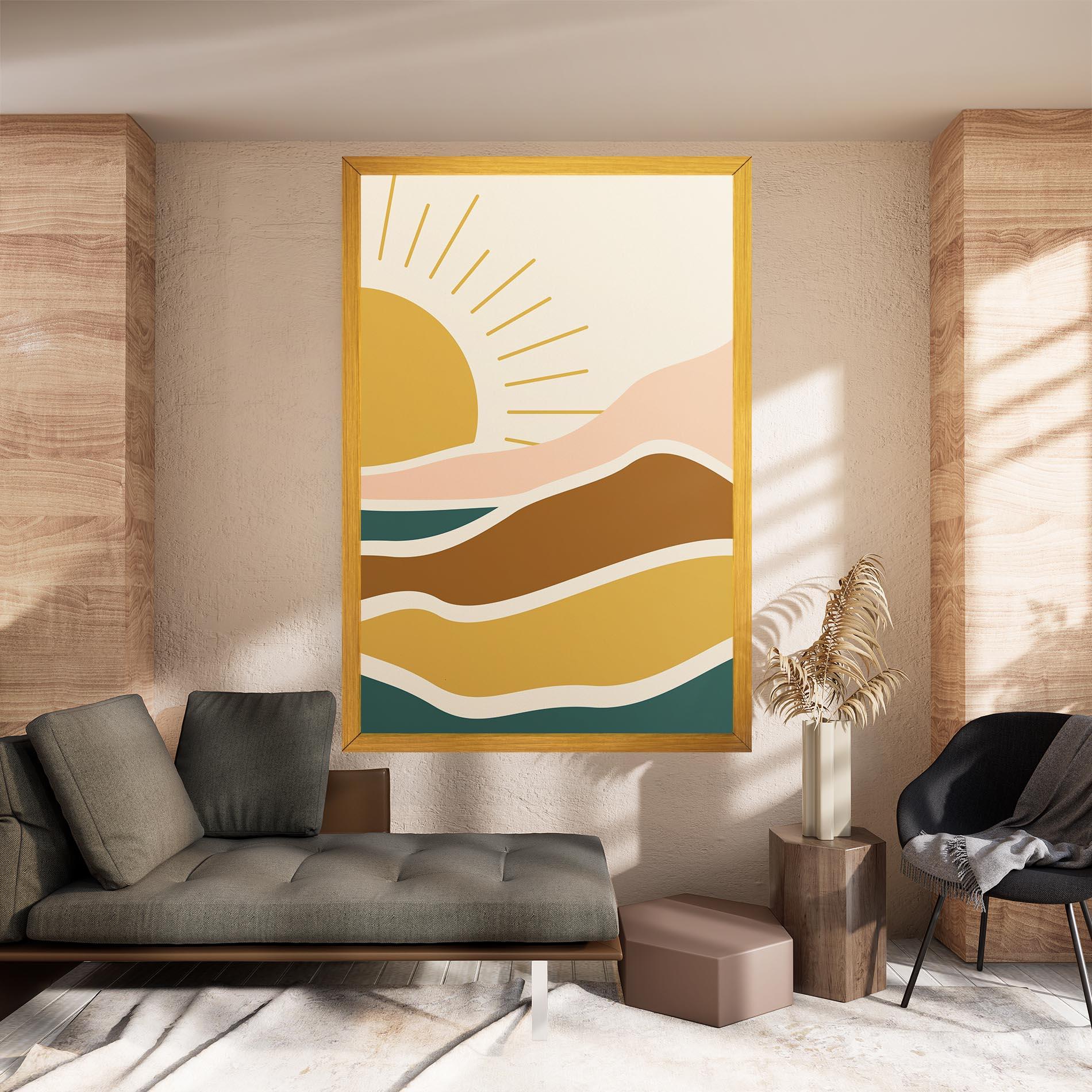 Tablou Canvas Sunset Connection 02 mockup 8