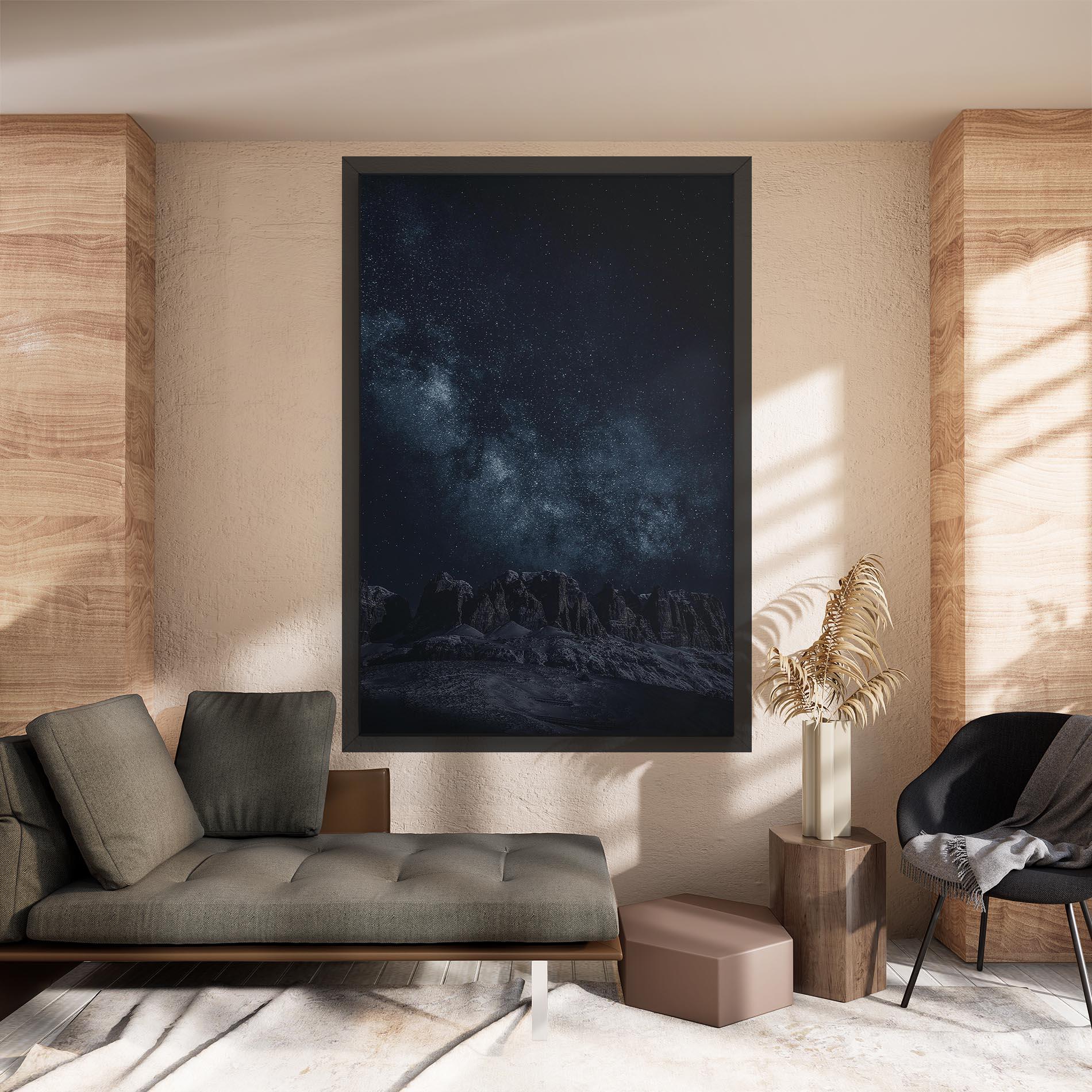 Tablou Canvas Galactic Sky mockup 8