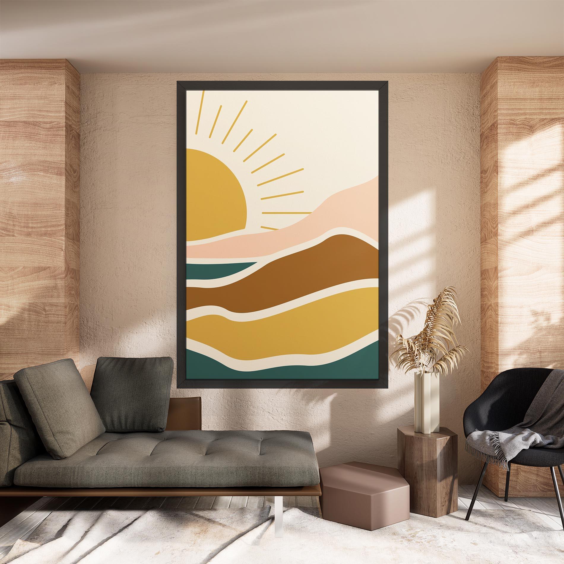 Tablou Canvas Sunset Connection 02 mockup 8