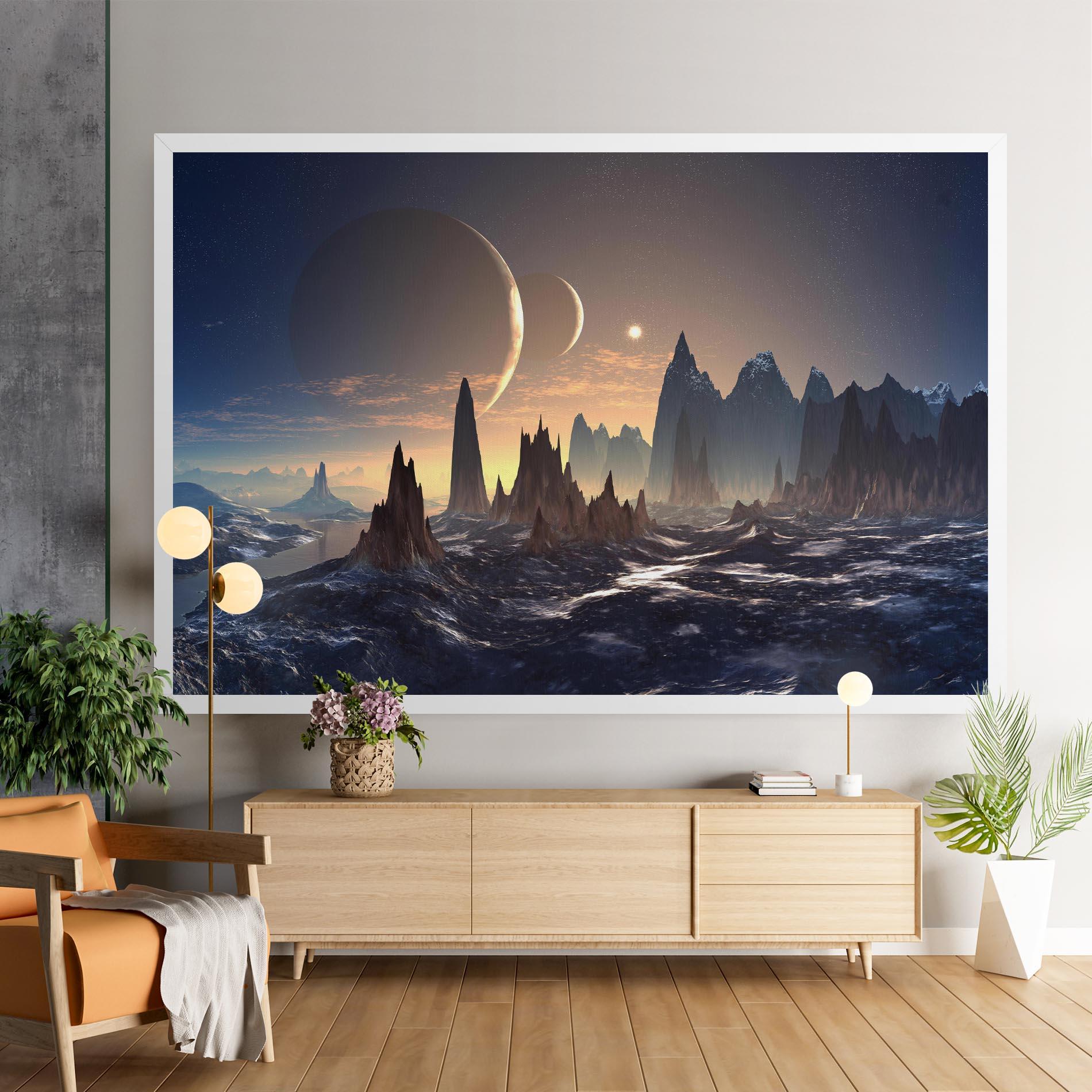 Tablou Canvas Fantasy Landscape mockup 9