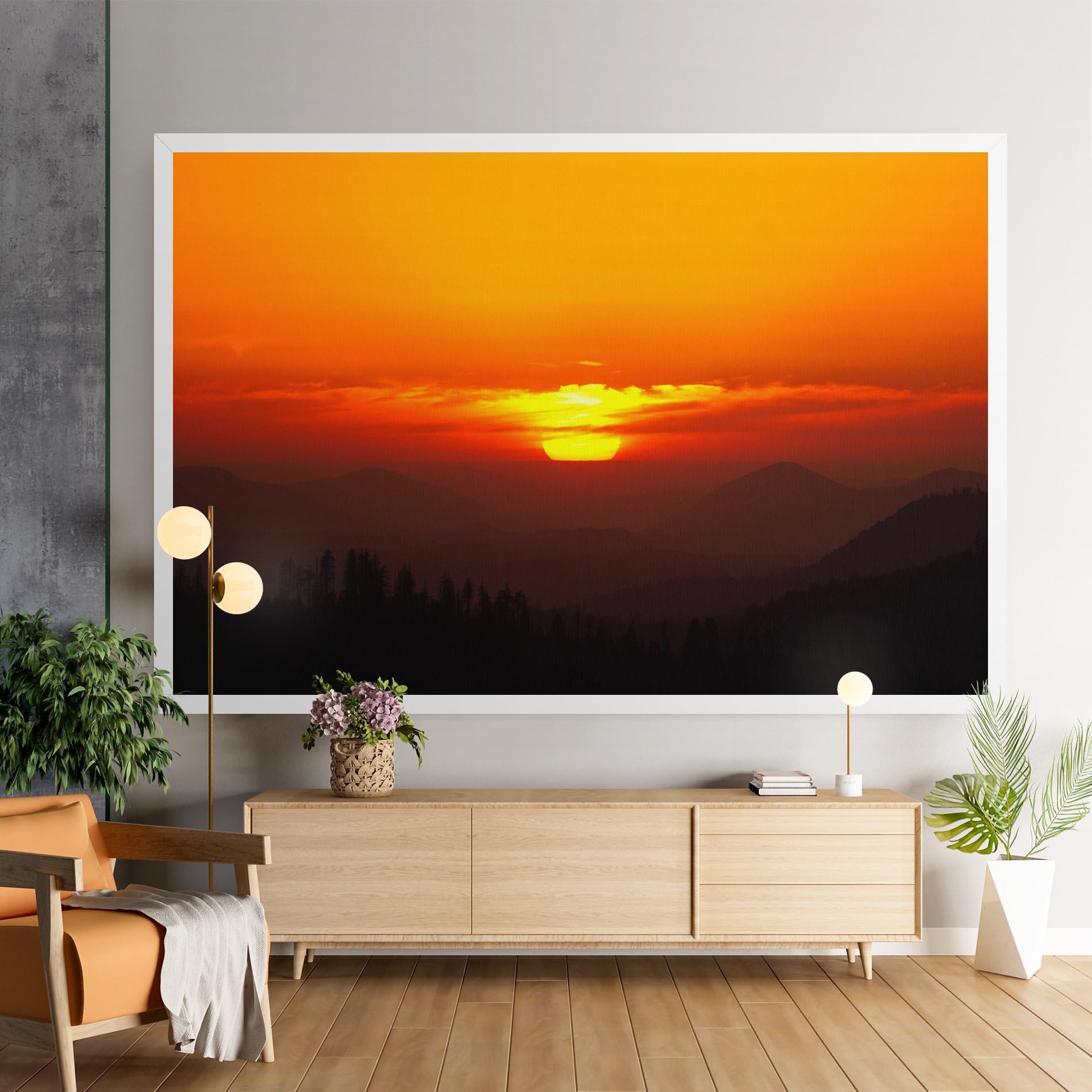 Tablou Canvas Pretty Sun View mockup 9