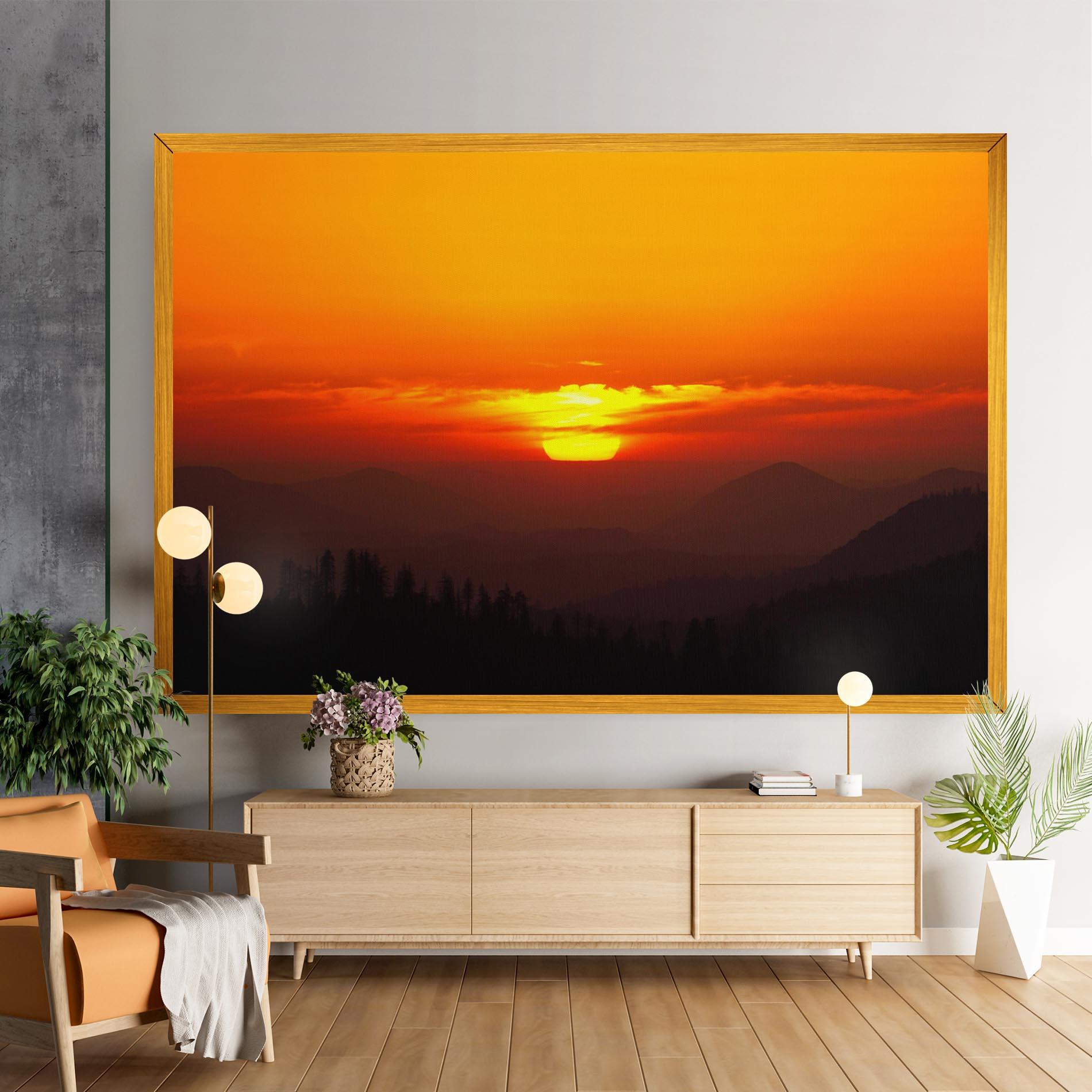 Tablou Canvas Pretty Sun View mockup 9