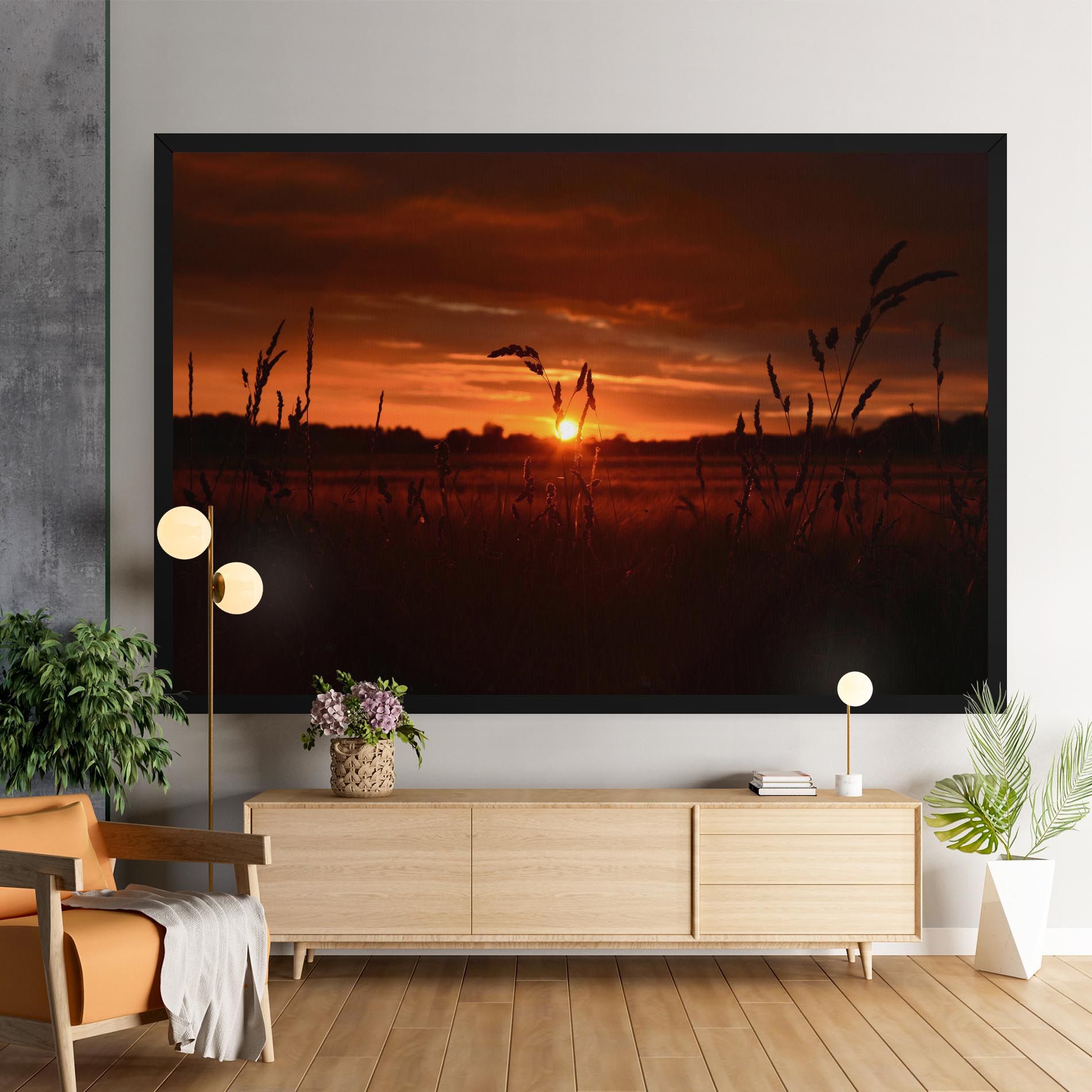 Field Shilouette mockup 9