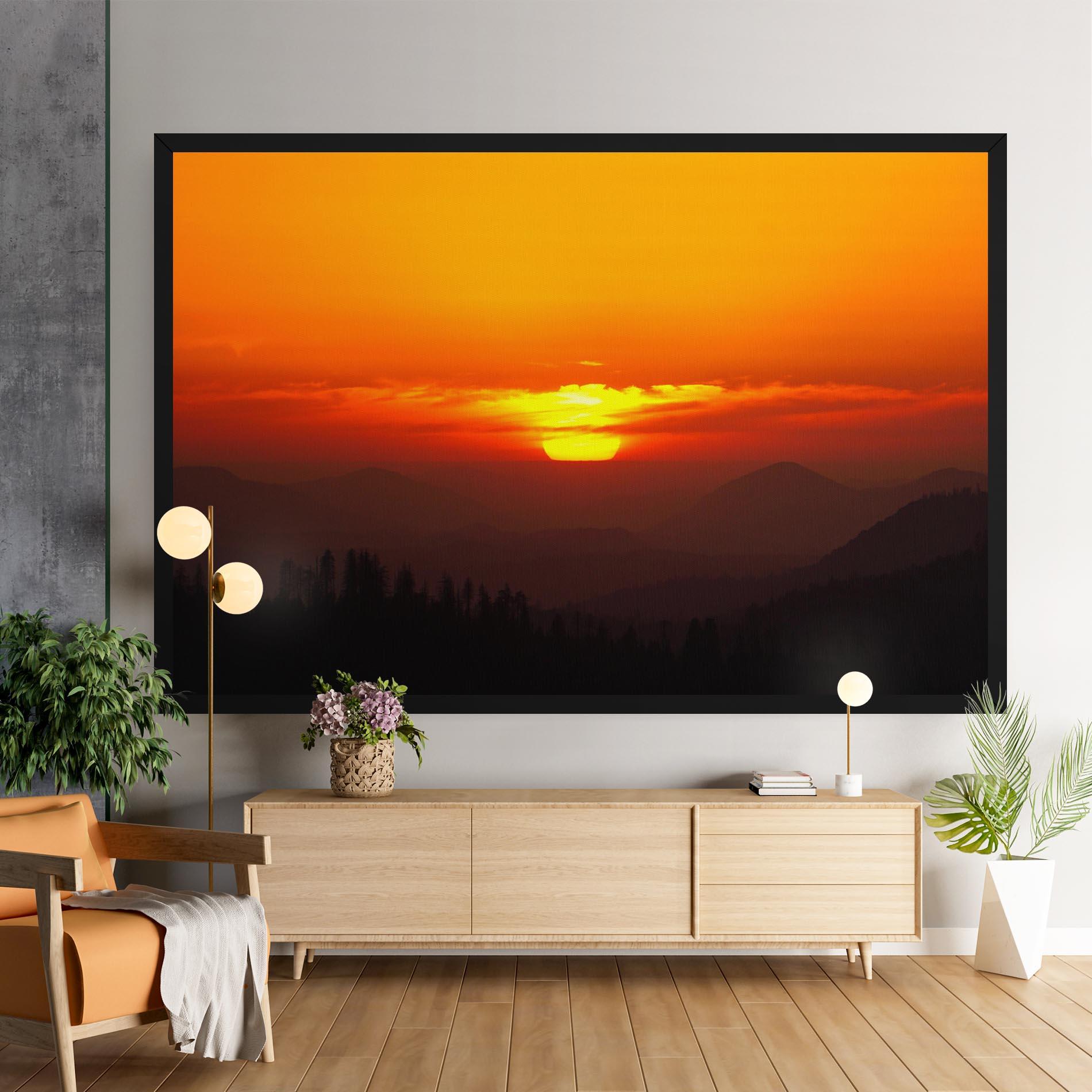 Tablou Canvas Pretty Sun View mockup 9