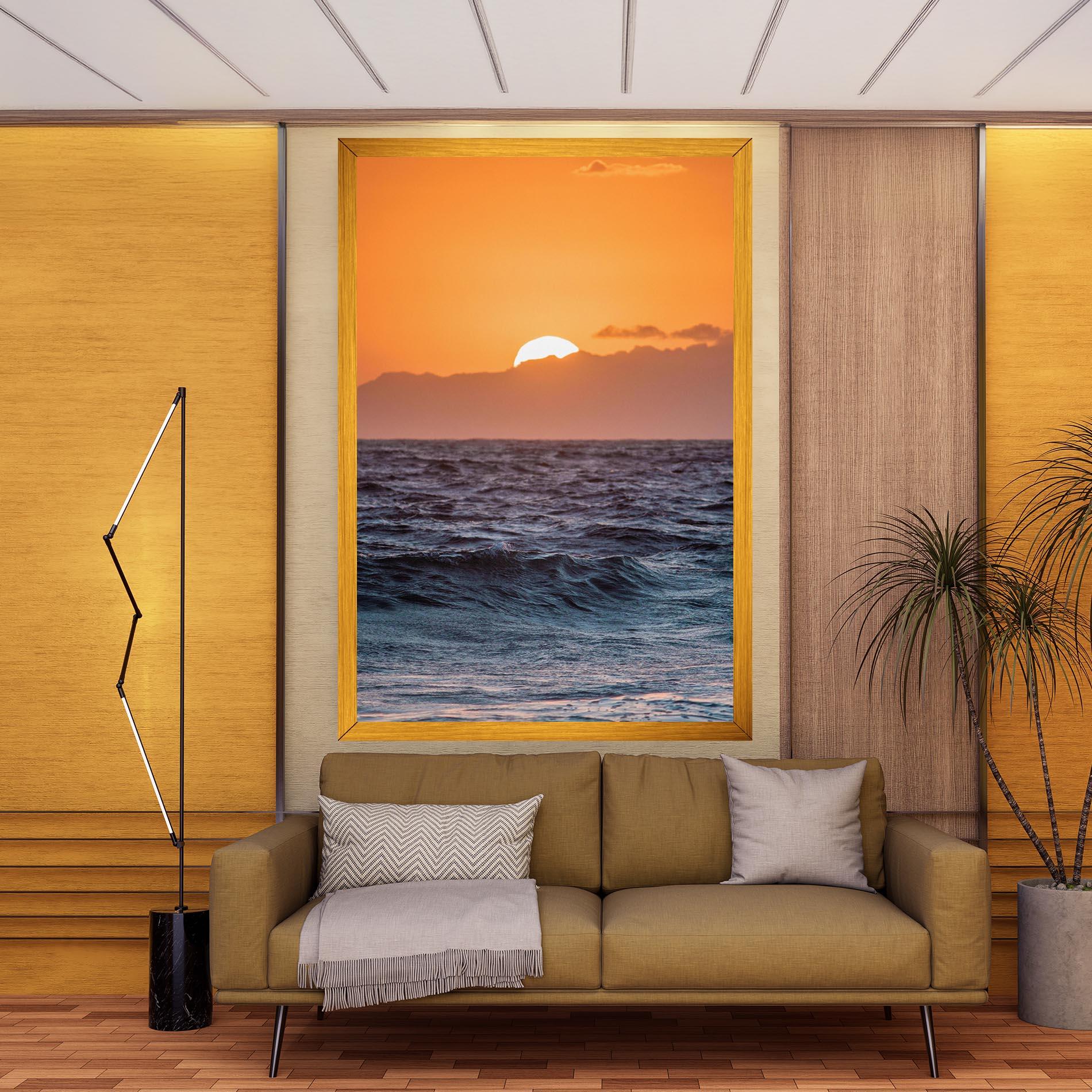 Tablou Canvas Morning Waves mockup 9